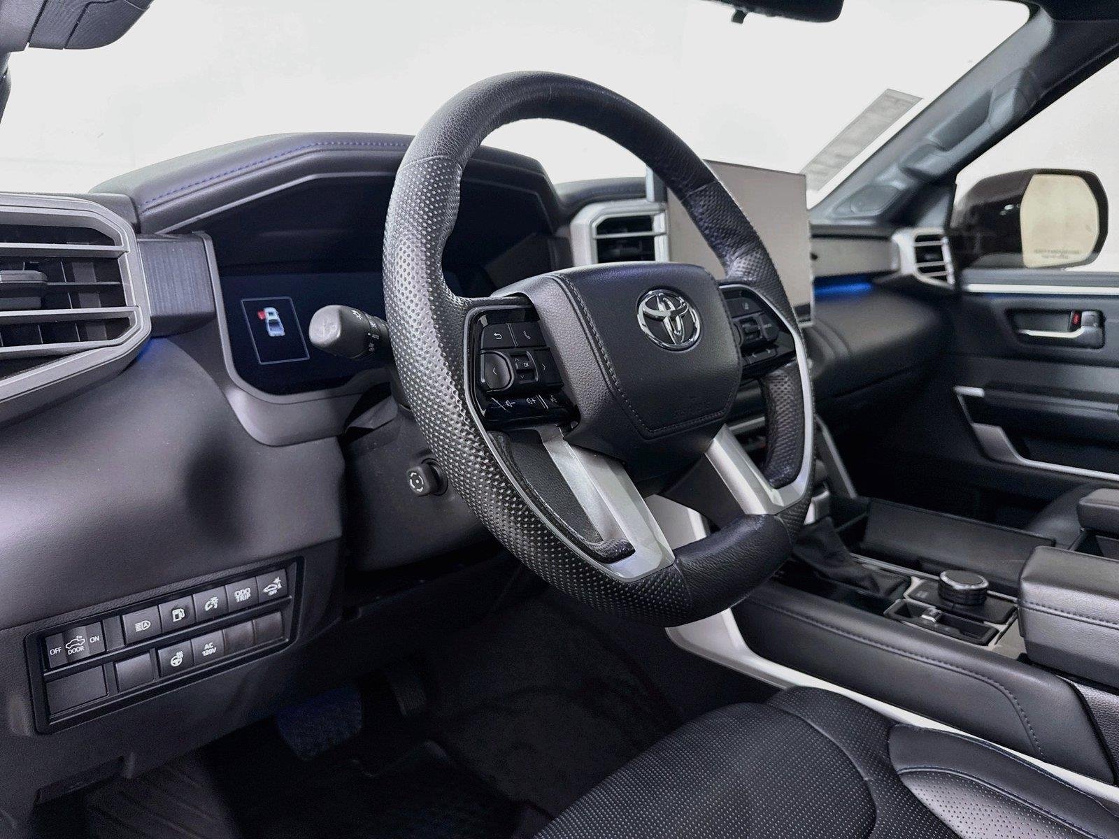 Used 2024 Midnight Black Metallic Toyota Platinum Hybrid image 4