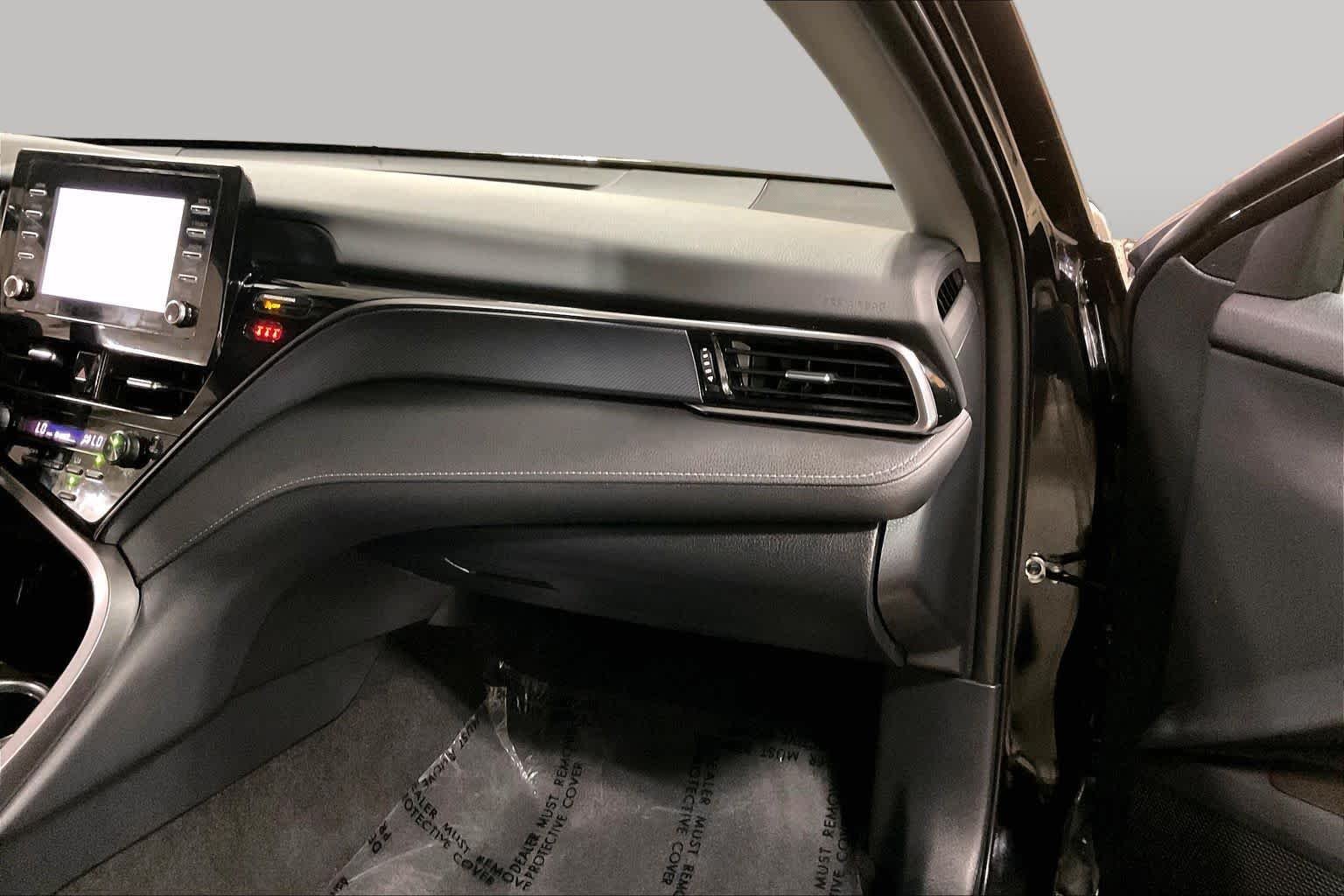 Used 2023 Midnight Black Metallic Toyota SE image 19