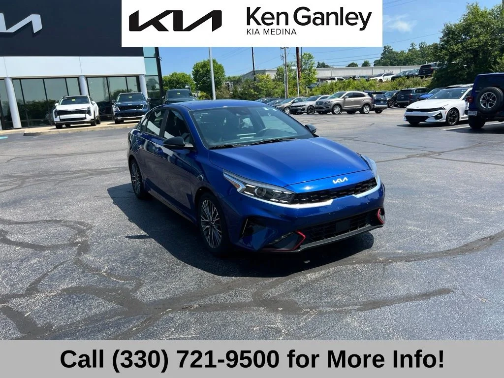 Certified Used 2024 Blue Kia GT-Line image 4