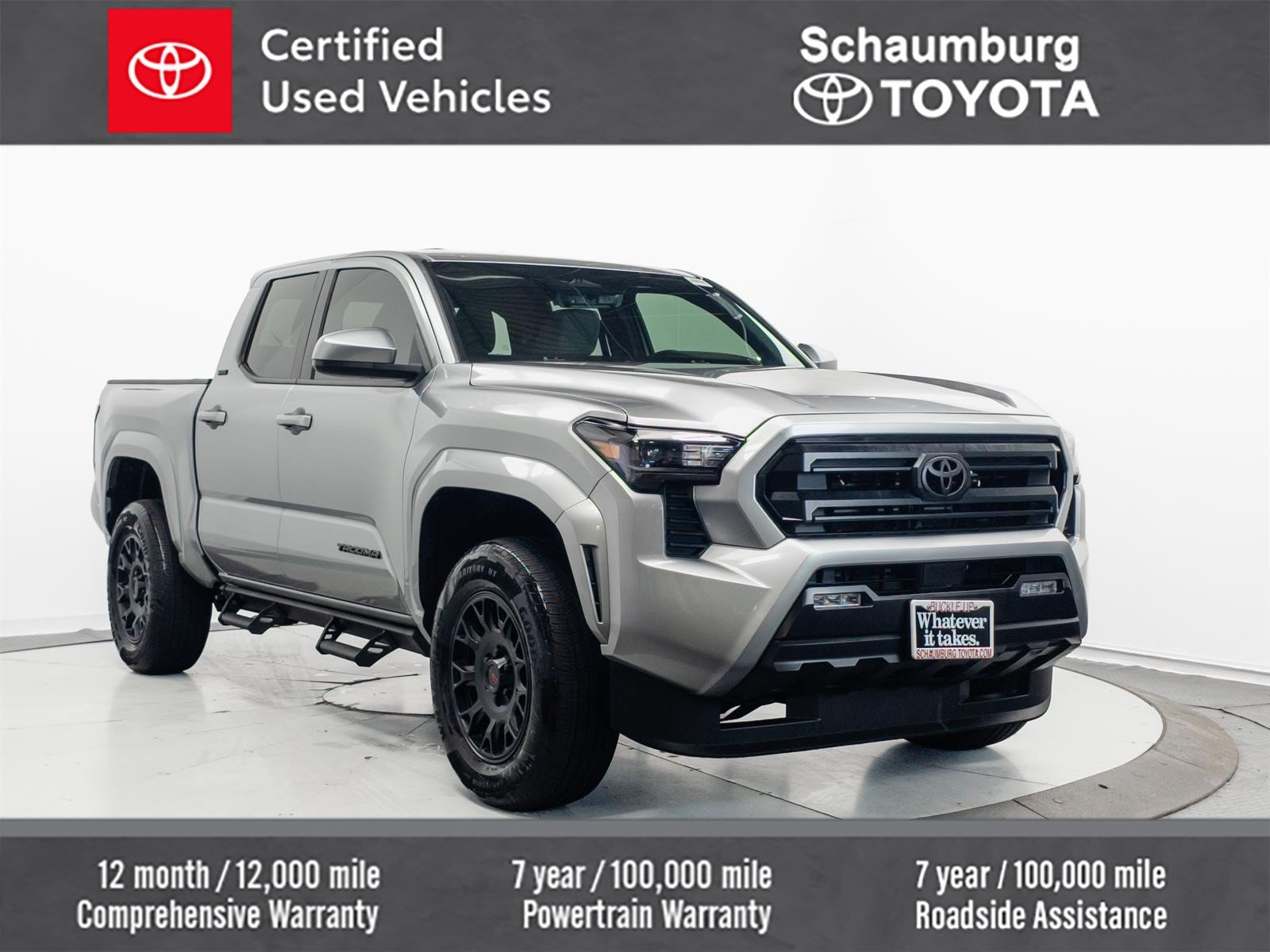 Certified Used 2025 Silver Toyota SR5 image 1