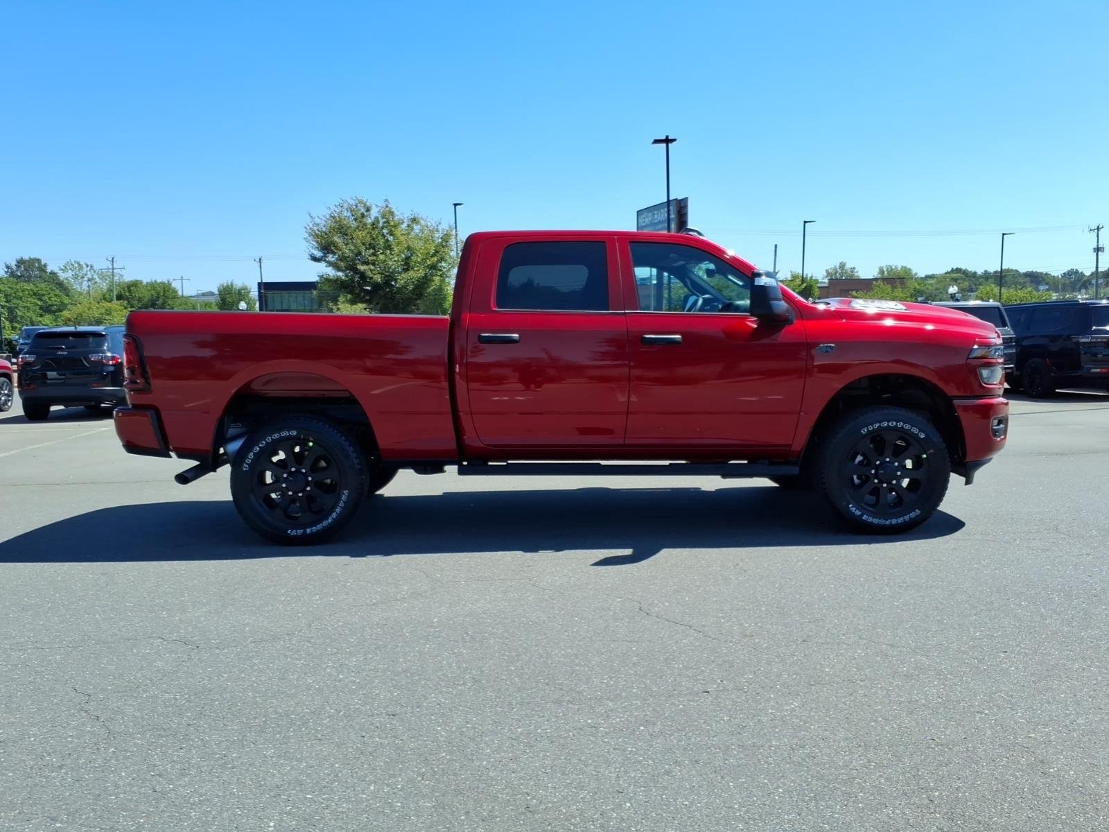 New 2027 Molten Red Pearlcoat RAM Black Express image 10