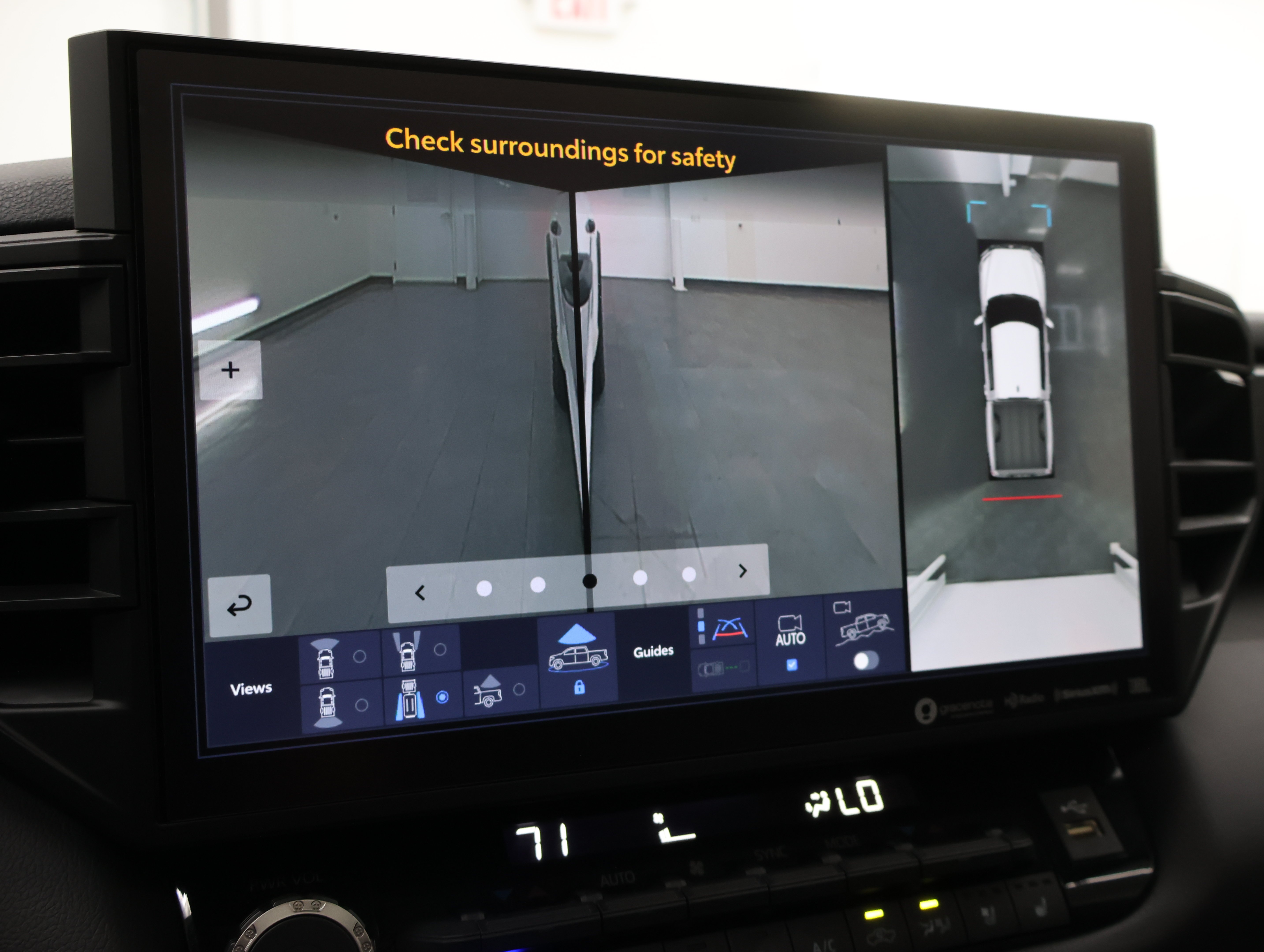 Used 2023 Ice Cap Toyota 4x4 CrewMax TRD Pro Hybrid: CREWMAX-SHORT-TRD PRO HYBRID-PANO-ADAPTIVE CRUISE-360 CAM-1 OWNER image 18