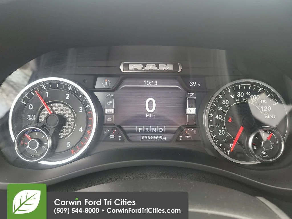 Used 2024 Diamond Black Ram Laramie image 26