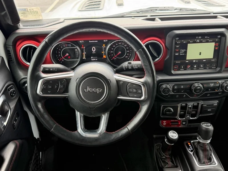 Used 2019 Bright White Clea Jeep Rubicon image 14