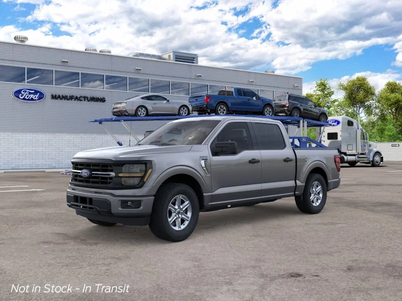 New 2026 Carbonized Gray Metallic Ford XLT image 1