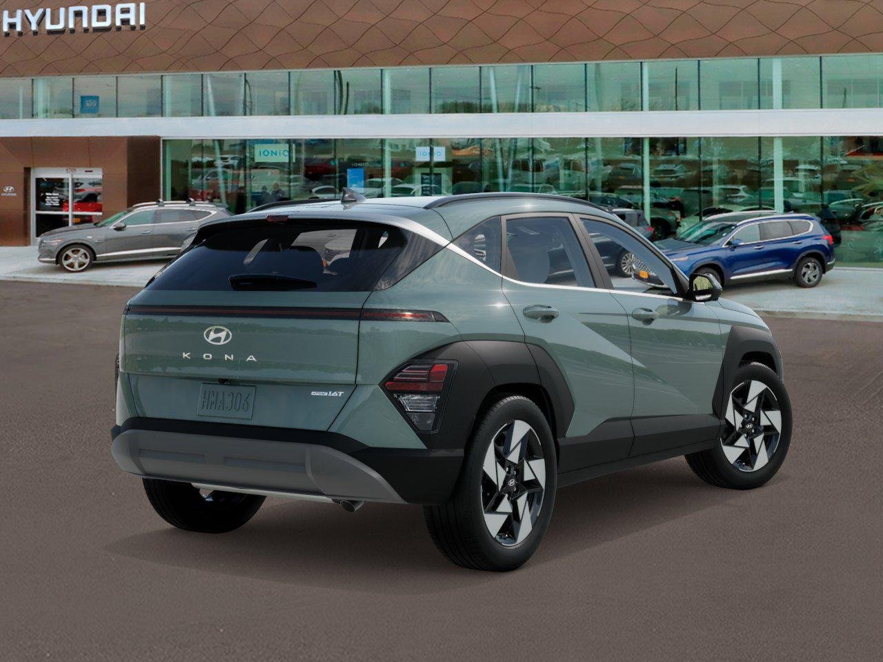 New 2027 Mirage Green Hyundai Limited AWD image 4