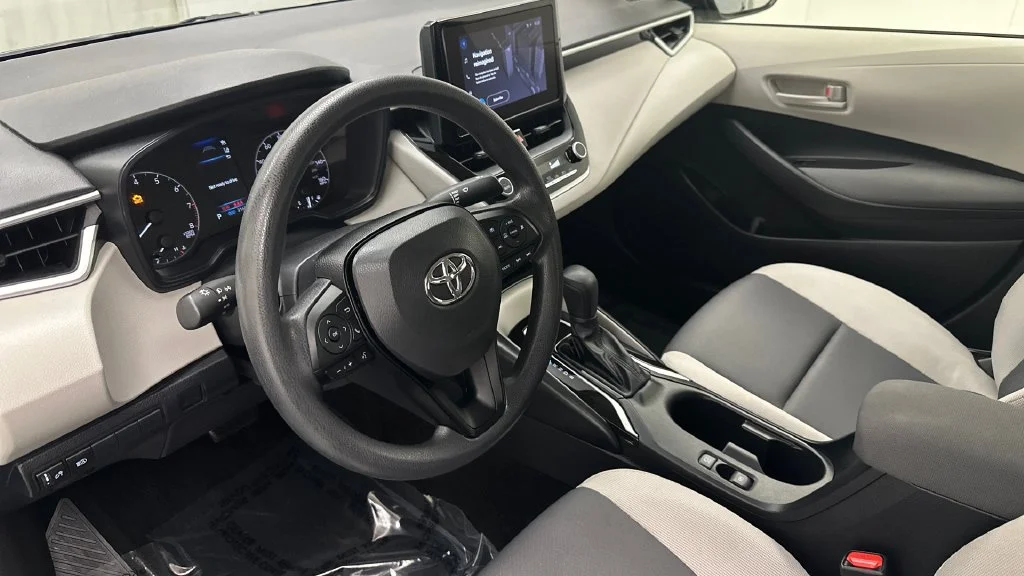 Certified Used 2023 Blue Toyota LE image 23