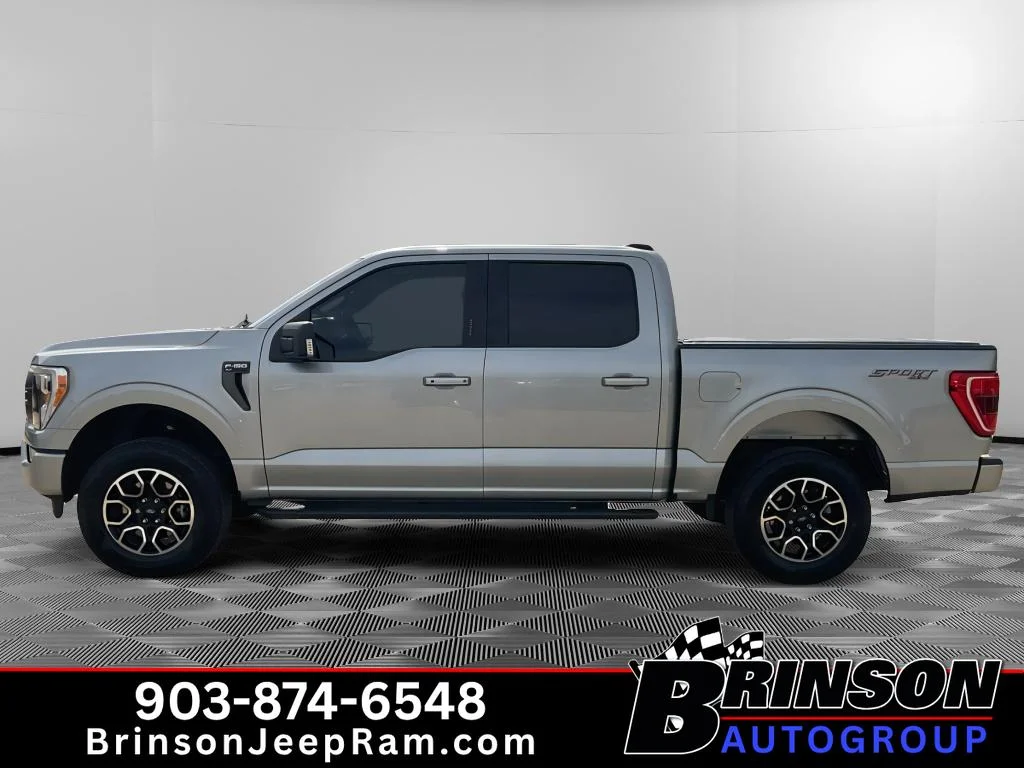 Used 2023 Iconic Silver Metallic Ford XLT image 4