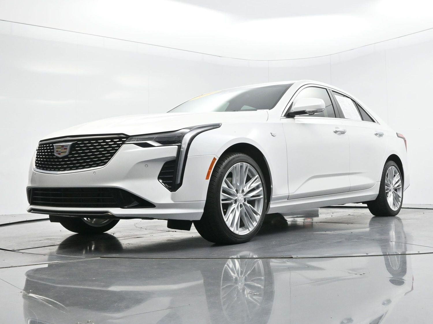 Used 2022 Crystal White Tricoat Cadillac Premium Luxury image 48