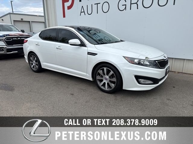 Used 2013 Kia Optima SX with VIN 5XXGR4A60DG139838 for sale in Boise, ID