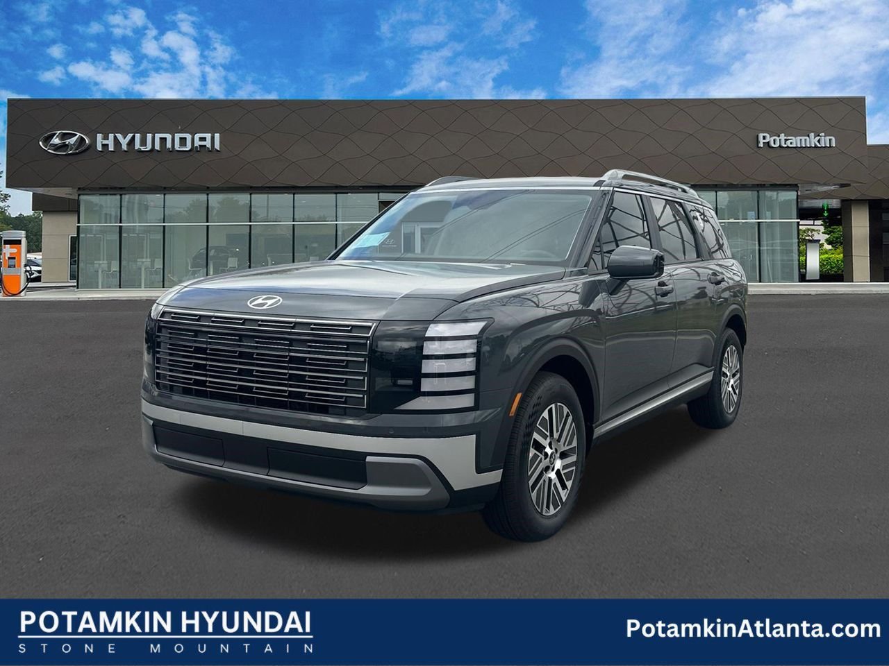 New 2027 Ecotronic Gray Pearl Hyundai Blue SEL 7P image 1