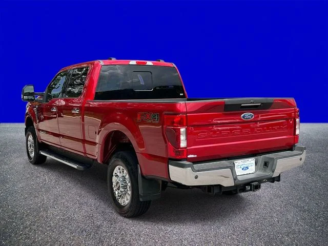 Used 2022 Red Metallic Ford Lariat image 5