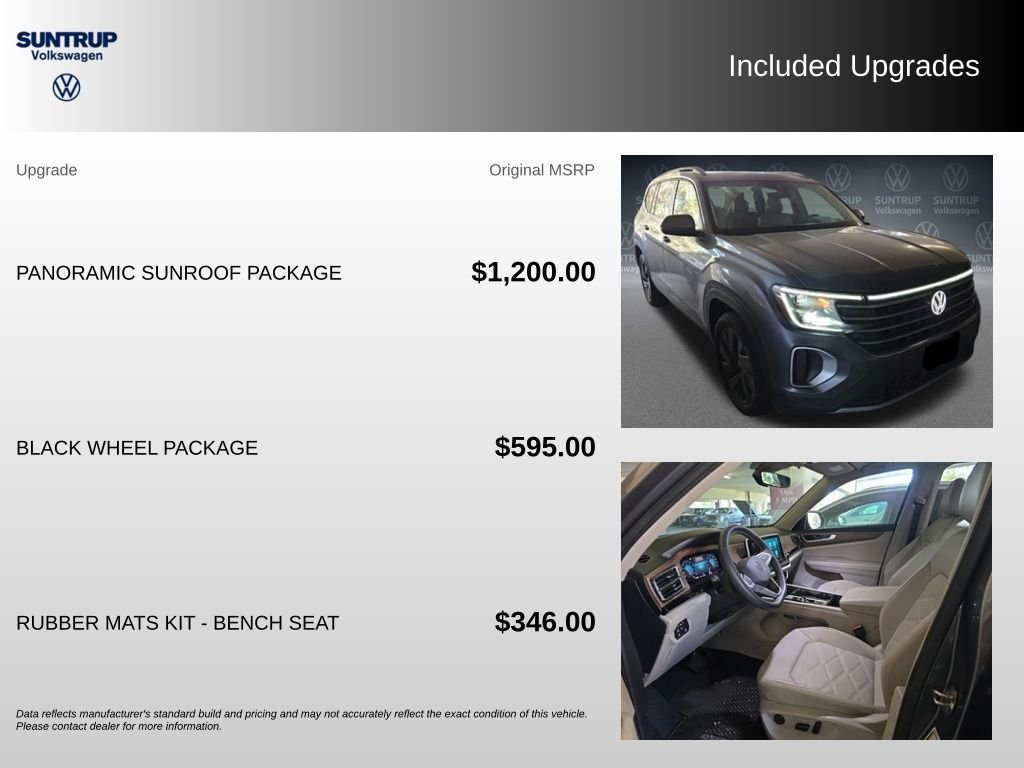 Used 2024 Gray Volkswagen 2.0T SE w/Technology image 2