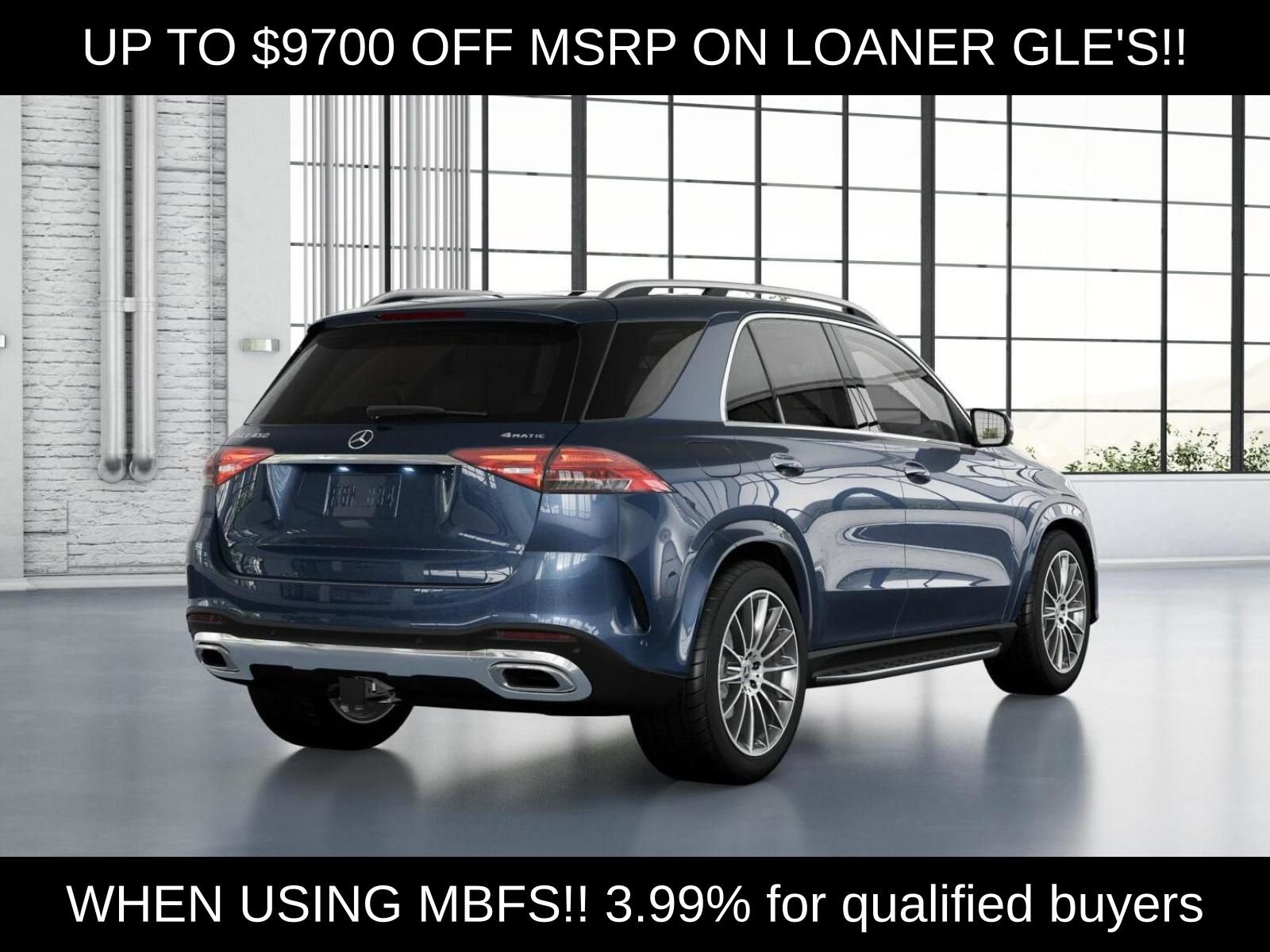 Certified Used 2026 Blue Mercedes-Benz GLE 450 image 24