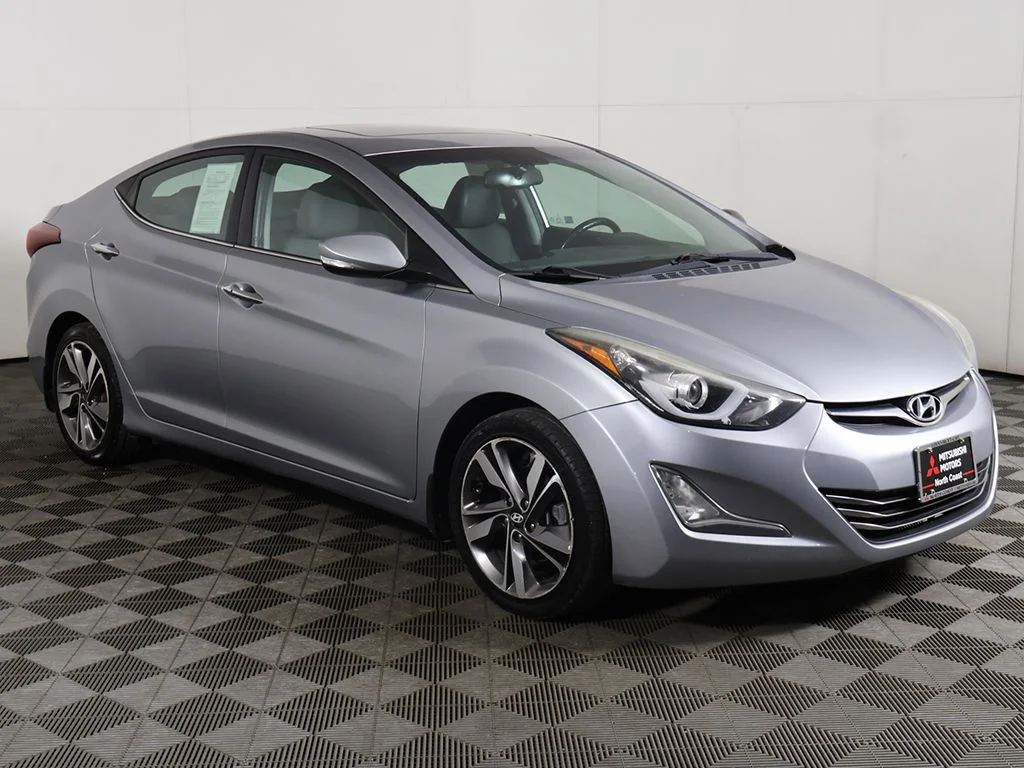 Used 2015 Hyundai Elantra Limited with VIN 5NPDH4AE9FH577536 for sale in Parma, OH