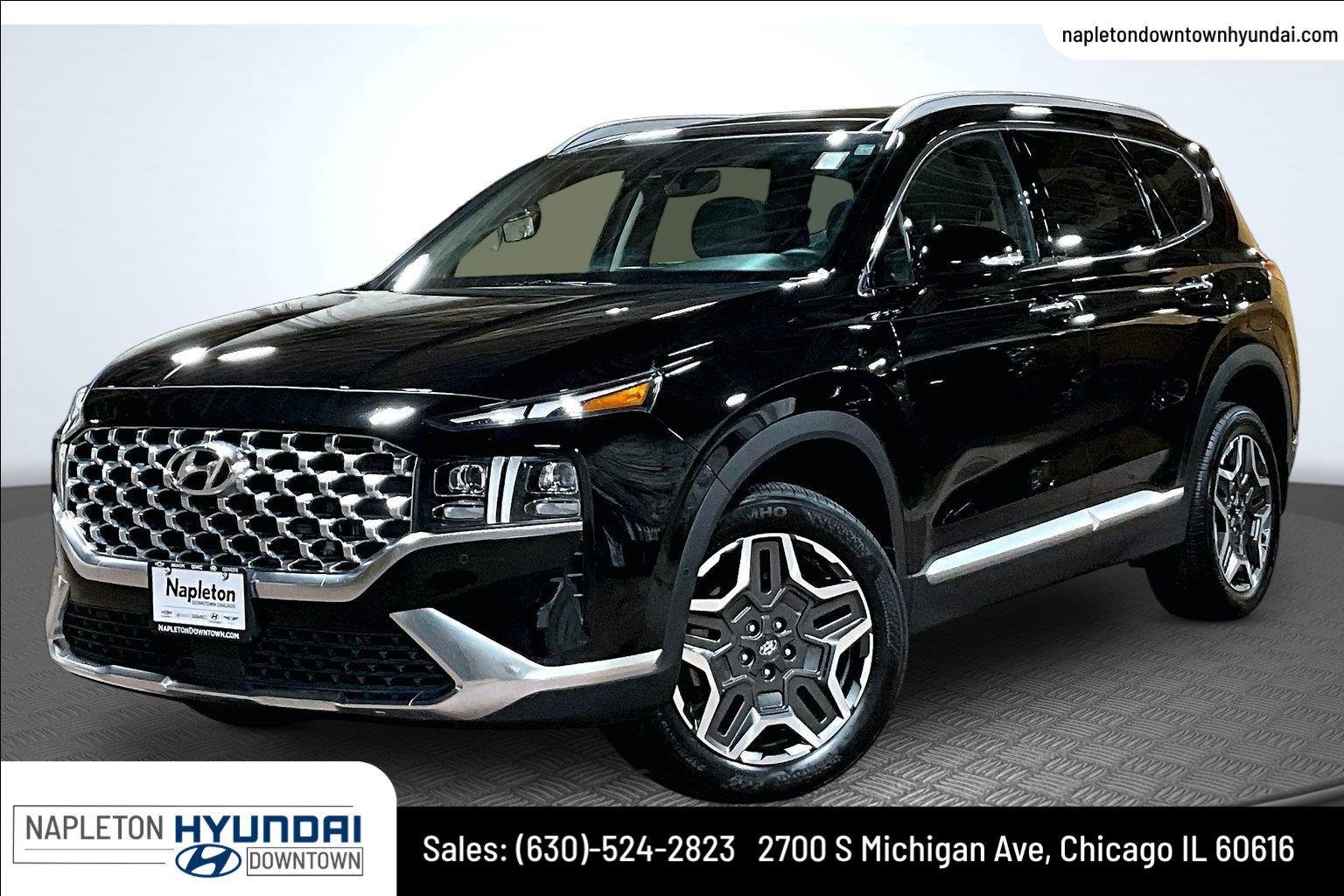 Used 2023 Twilight Black Hyundai Limited image 1