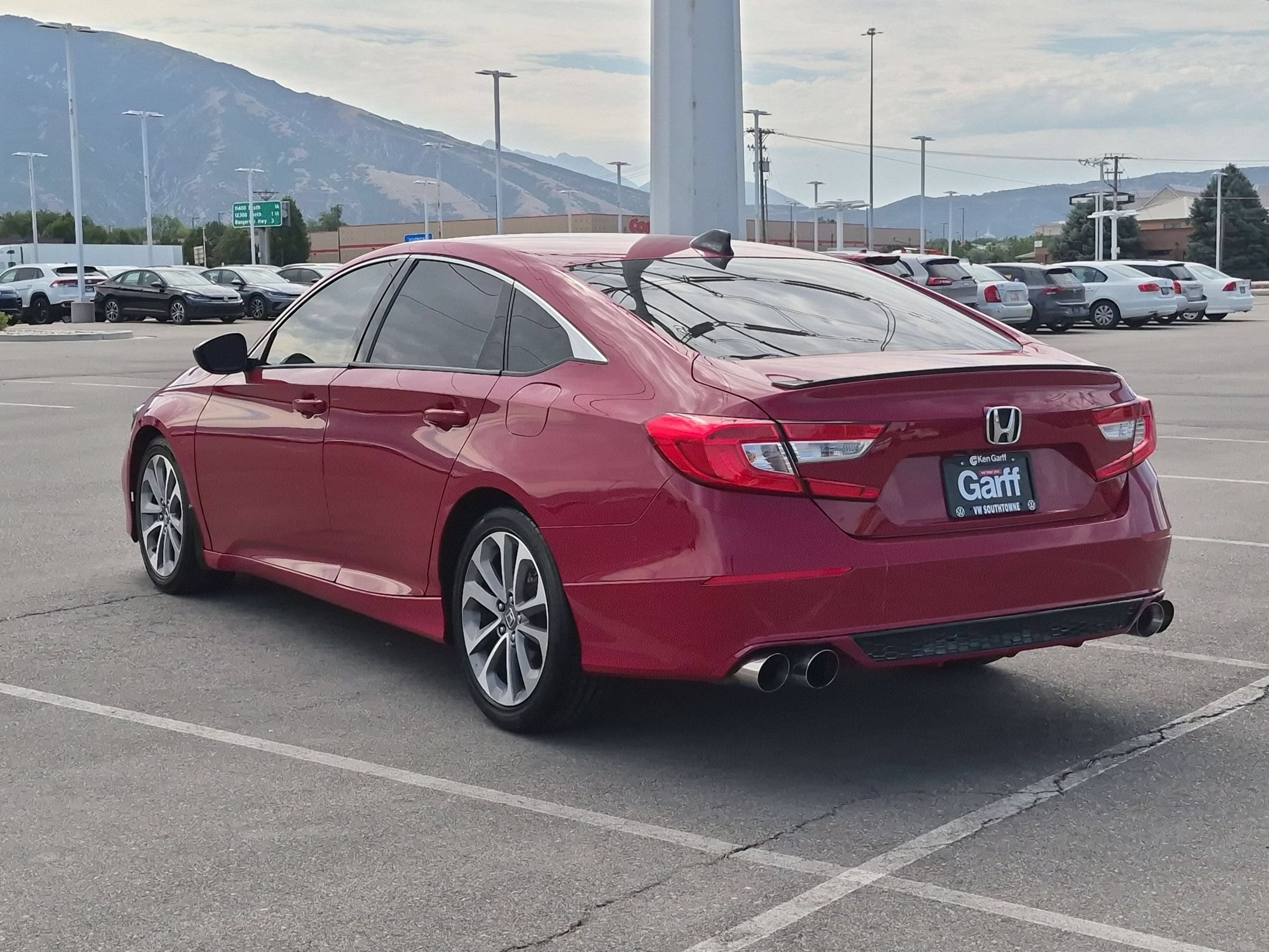 Used 2021 Red Honda Sport SE image 5