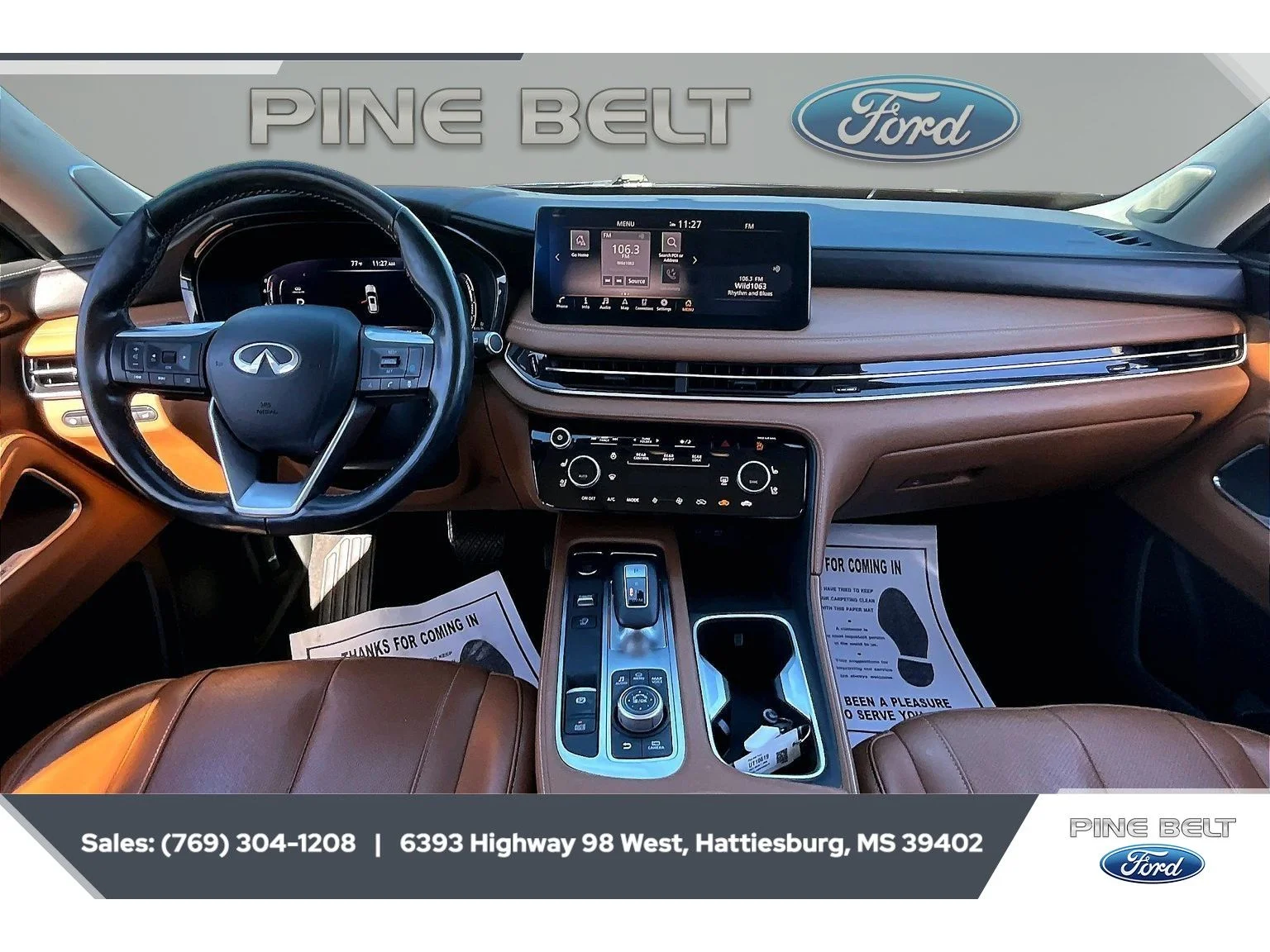 Used 2023 Grand Blue INFINITI SENSORY image 13