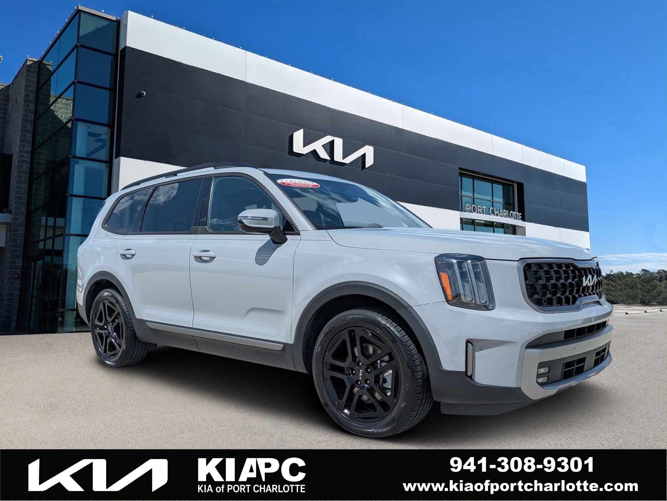 Certified Used 2023 Wolf Gray Kia SX Prestige X-Line image 1