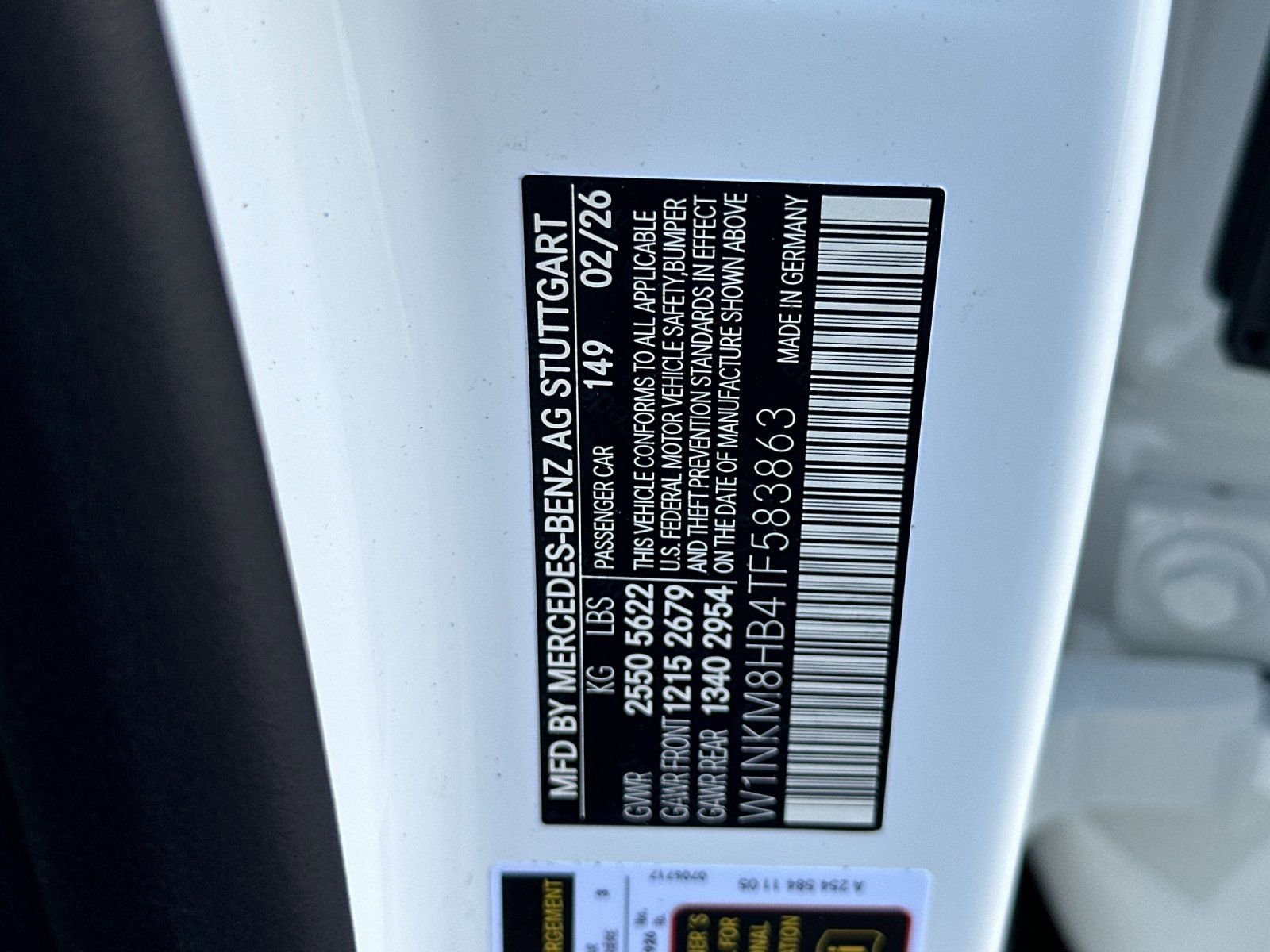New 2026 Polar White Mercedes-Benz 43 AMG® image 28