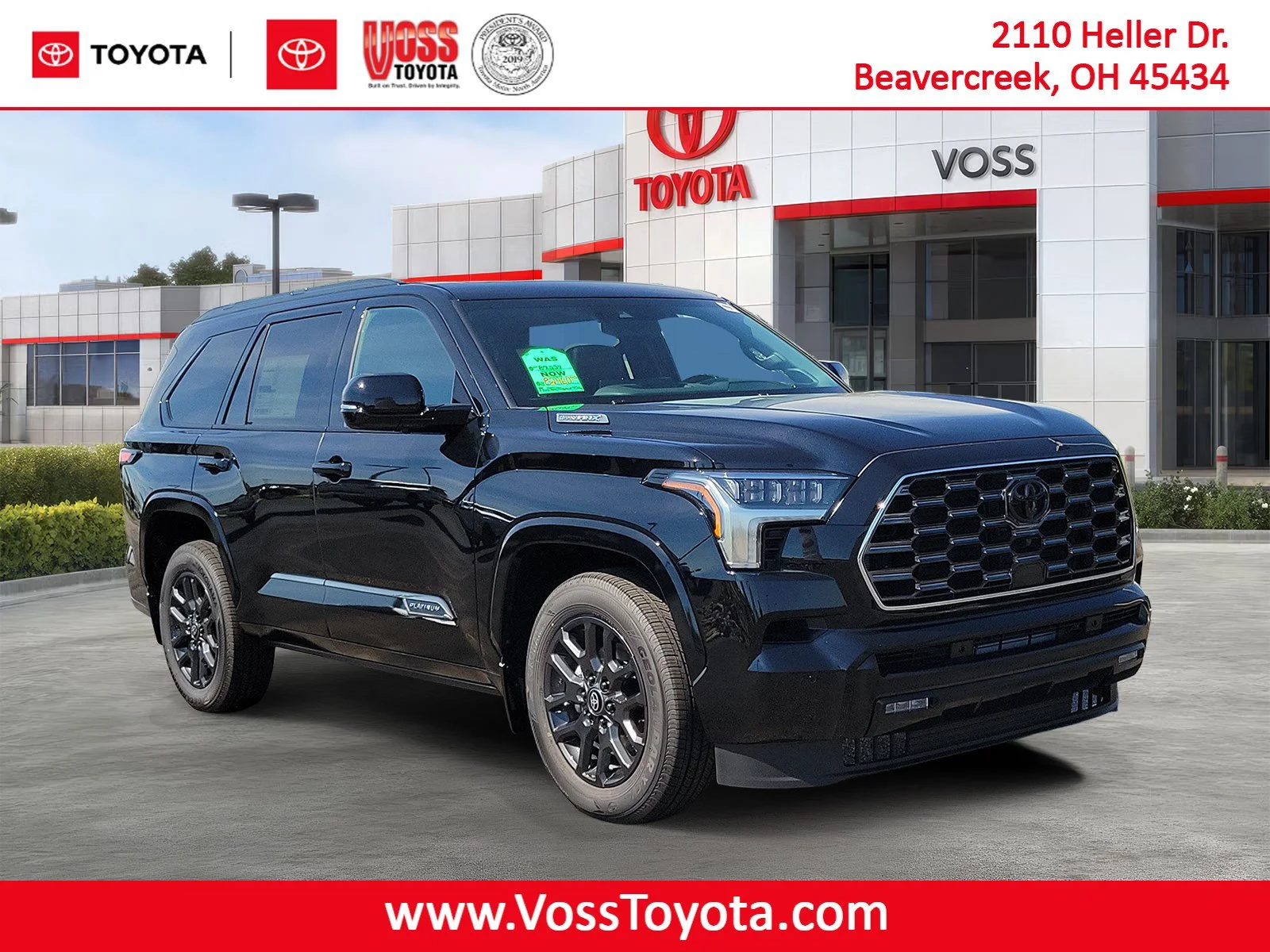 New 2026 MIDNGT BLK MET Toyota 4DR 4WD PLATINUM image 1