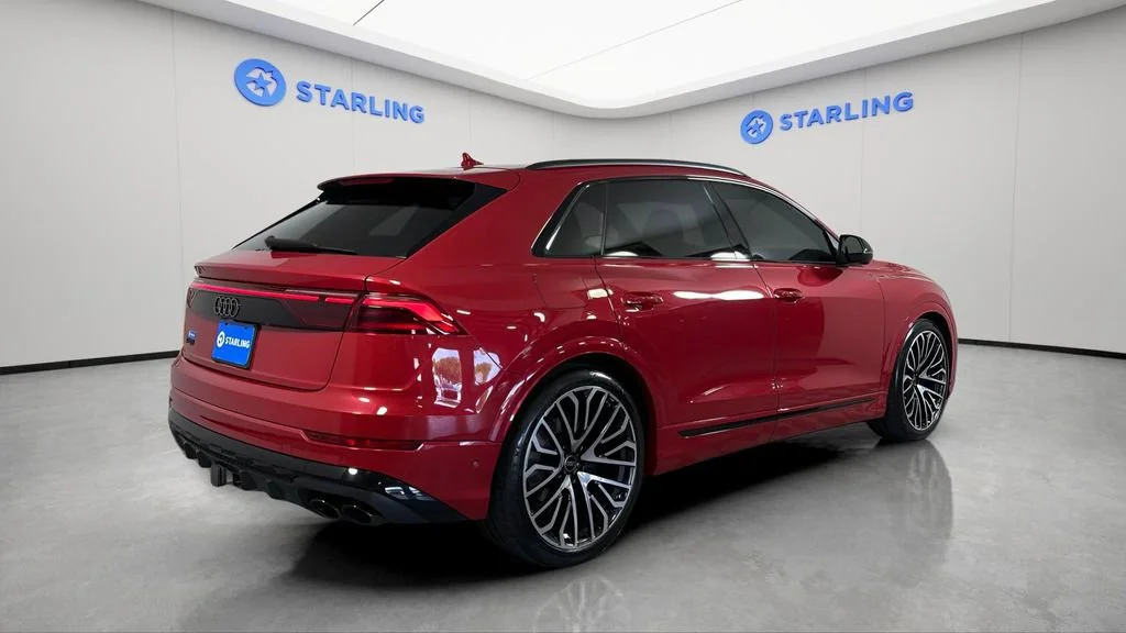 Used 2025 Red Audi Premium Plus 4.0 TFSI quattro image 9
