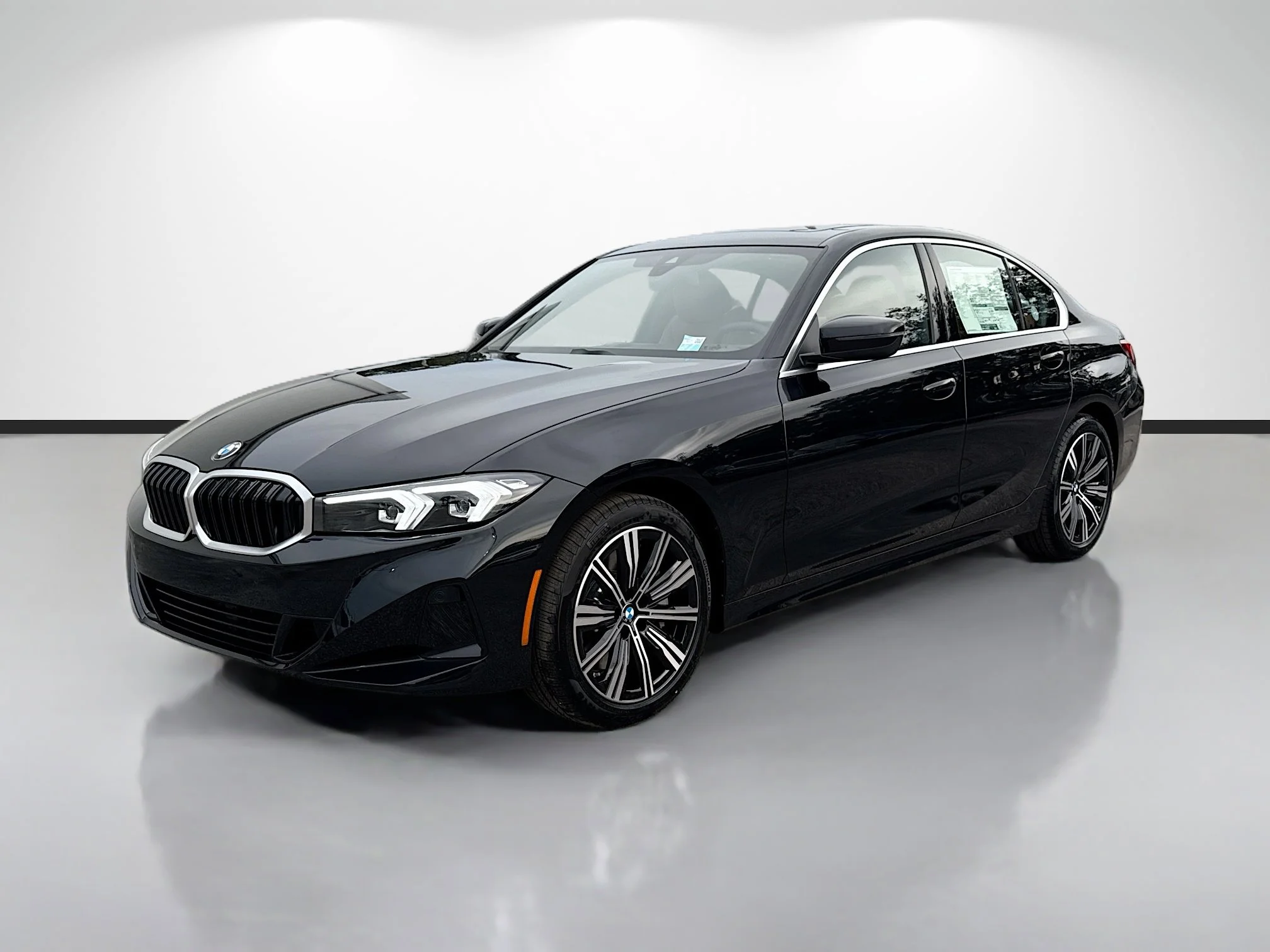 New 2026 Black Sapphire Metallic BMW 330i image 7