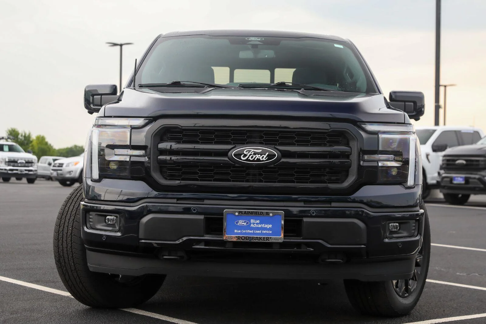 Certified Used 2025 Antimatter Blue Ford LARIAT image 2
