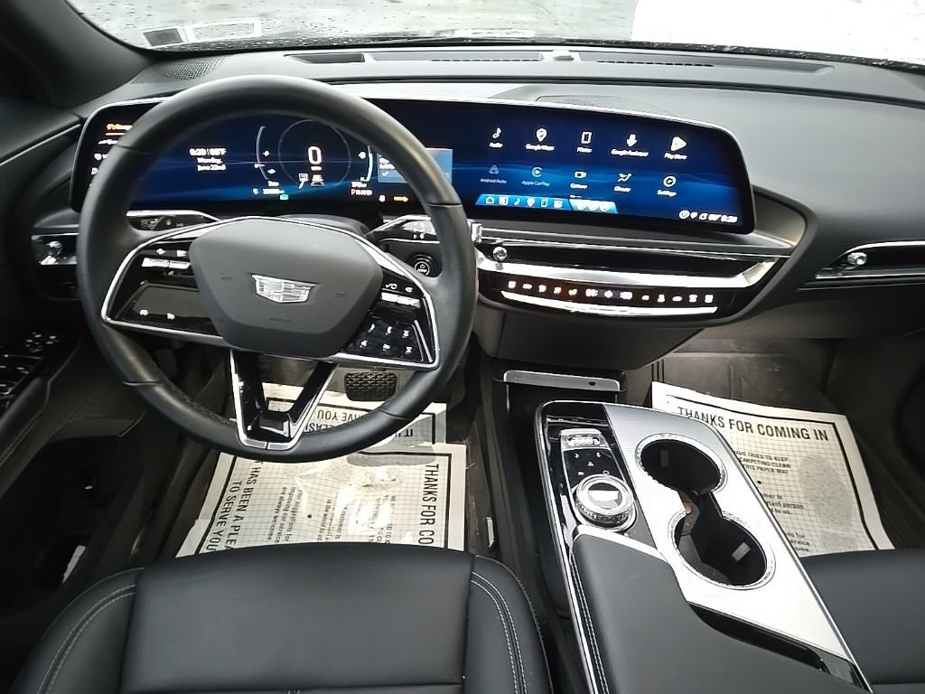 Used 2024 Stellar Black Metallic Cadillac Tech image 18