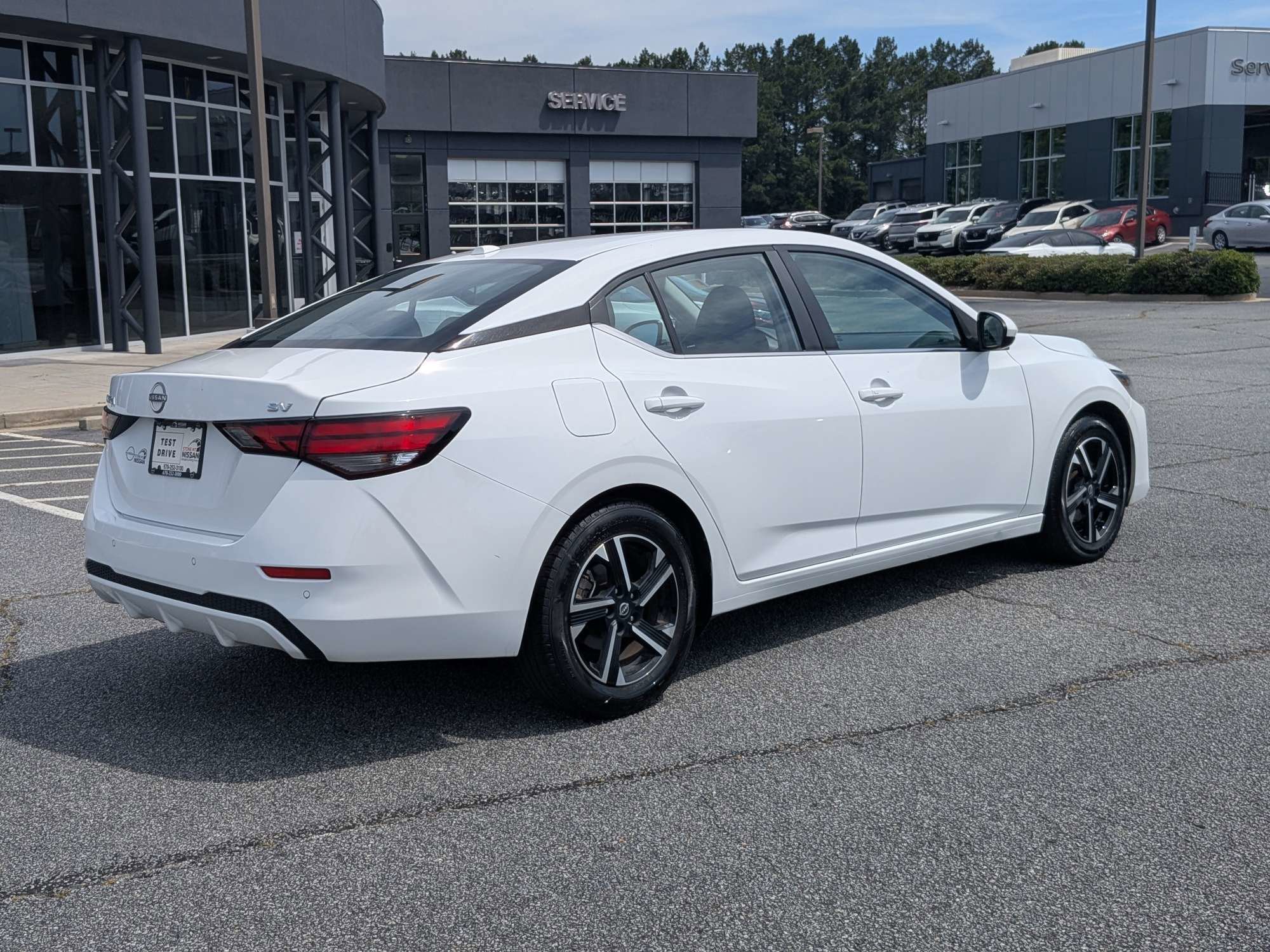 Used 2024 White Nissan SV image 3