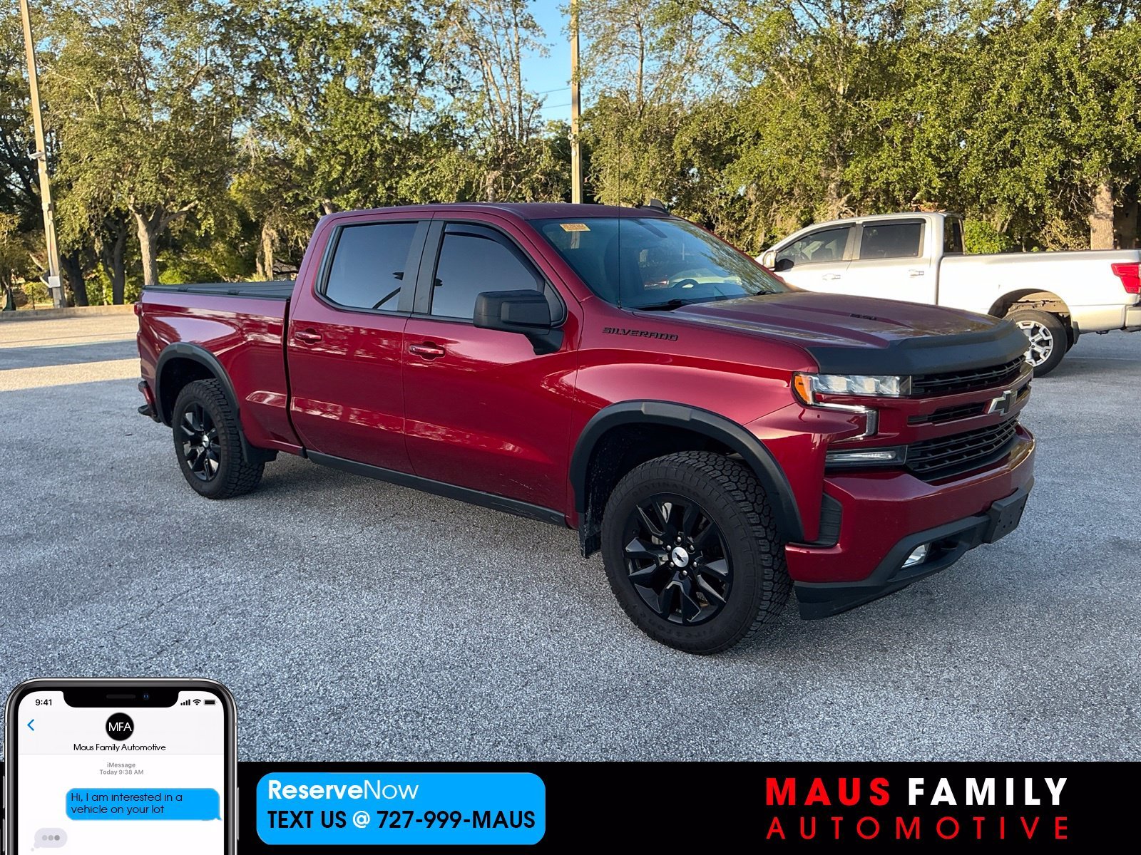 Used 2021 Red Chevrolet RST image 1