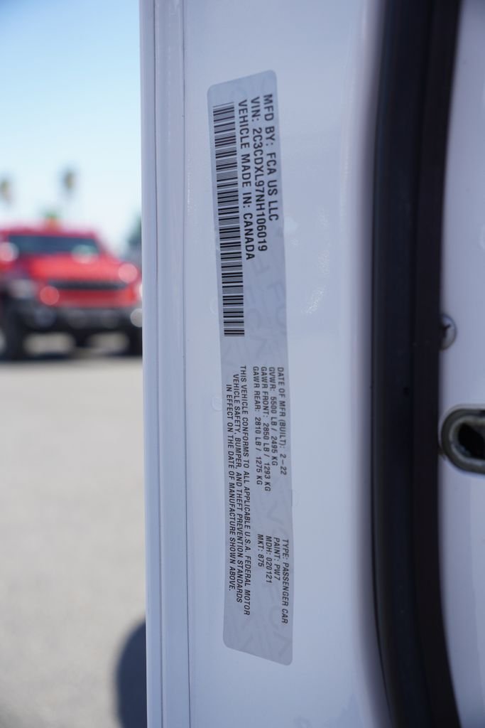 Used 2022 White Dodge SRT Hellcat Widebody image 7