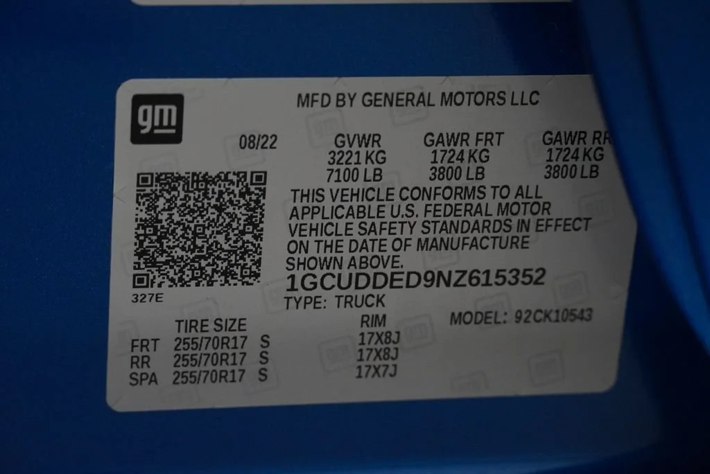 Certified Used 2022 Glacier Blue Metallic Chevrolet LT image 42