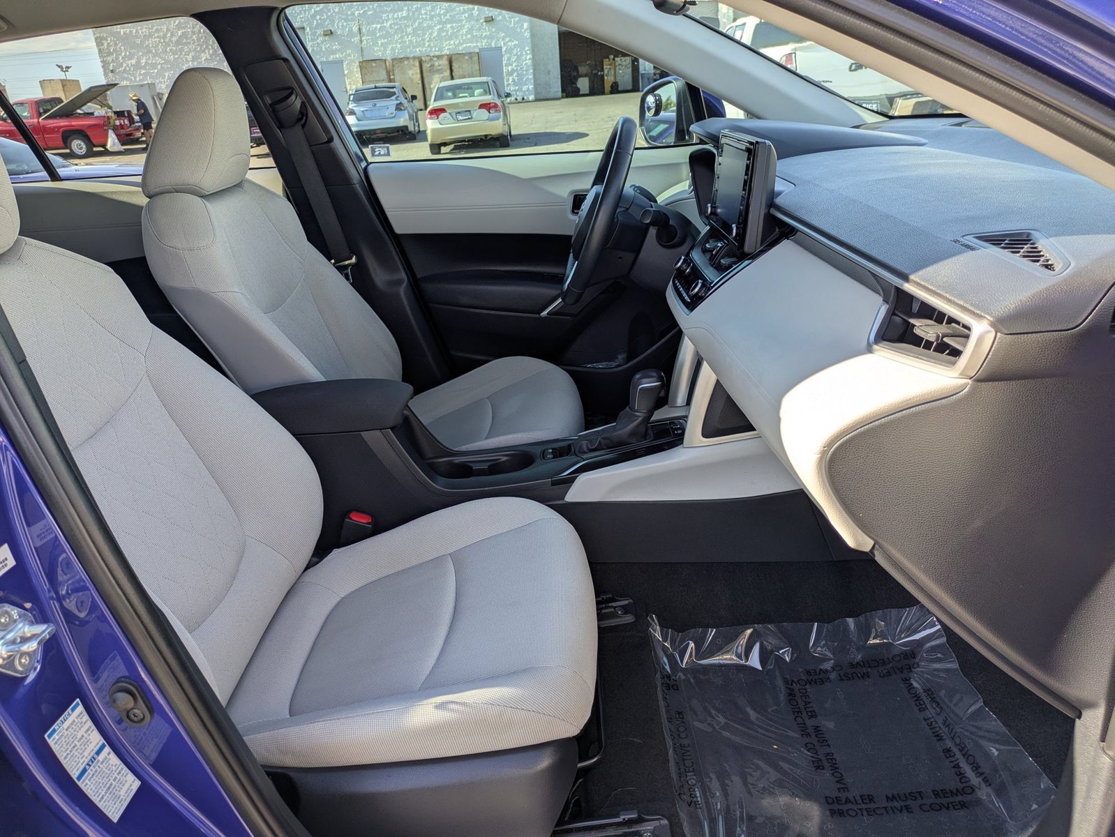 Used 2022 Blue Crush Metallic Toyota LE image 20