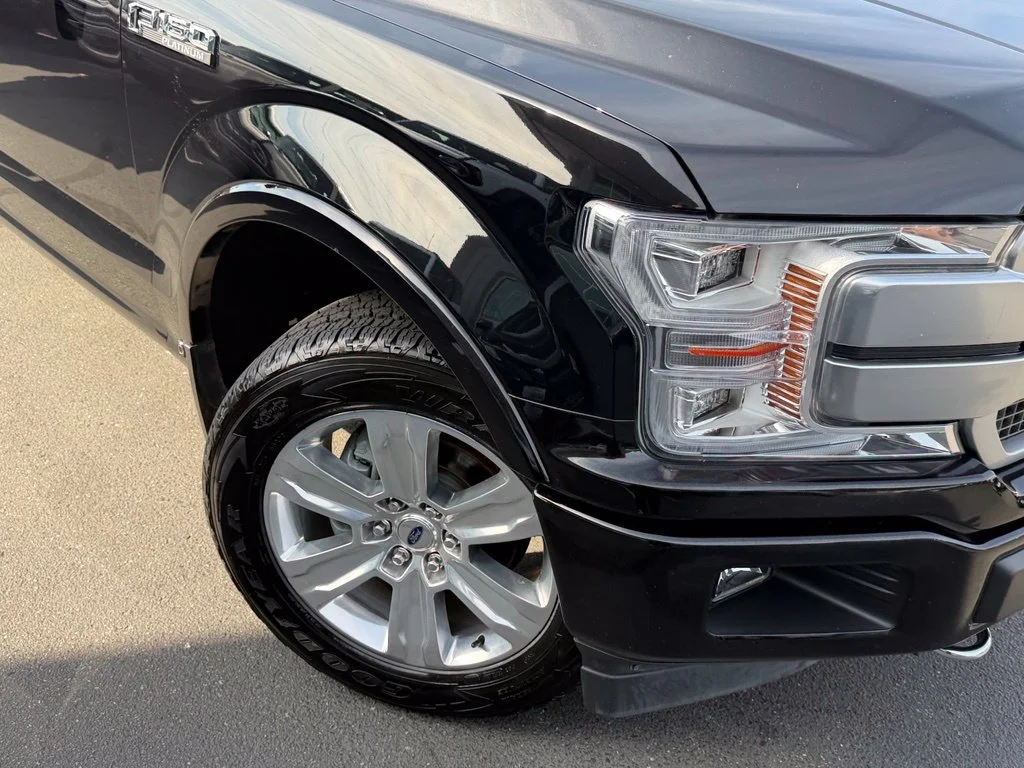 Used 2019 Agate Black Metallic Ford Platinum image 2