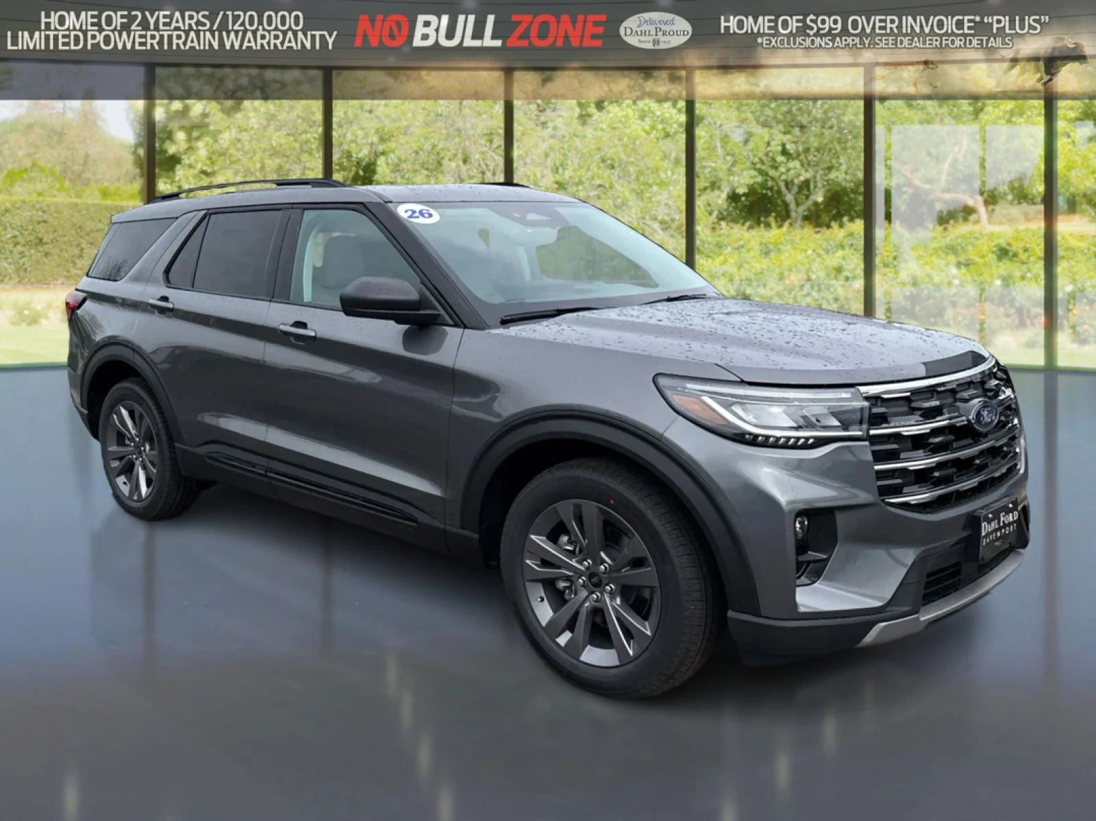 New 2026 Carbonized Gray Metallic Ford Active image 7