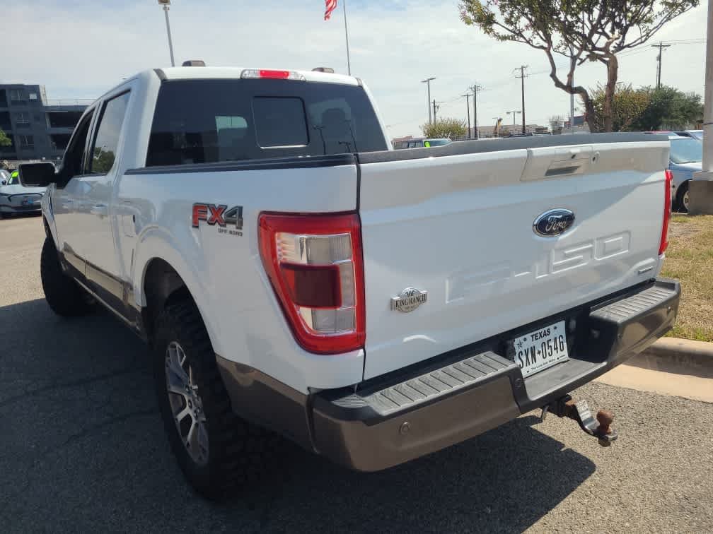 Used 2021 Oxford White Ford King Ranch image 5