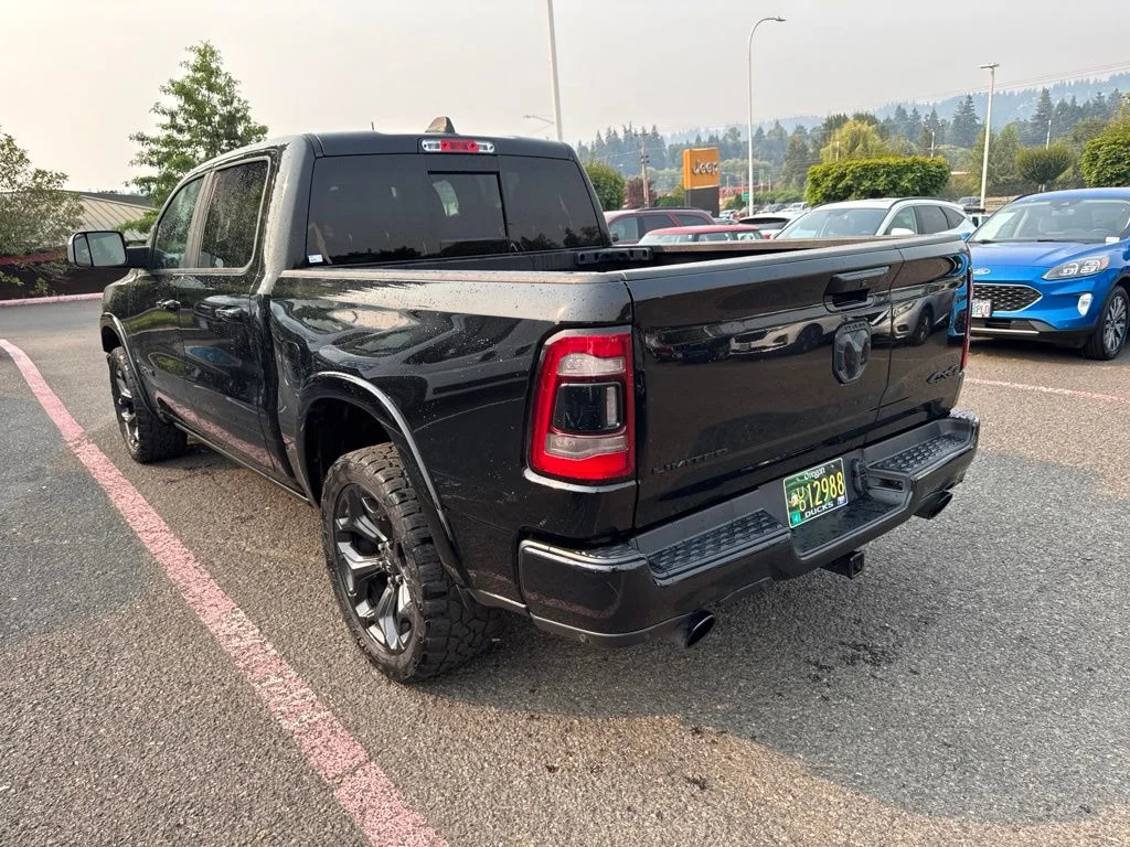 Used 2020 Diamond Black Crystal Pearlcoat Ram Limited image 7