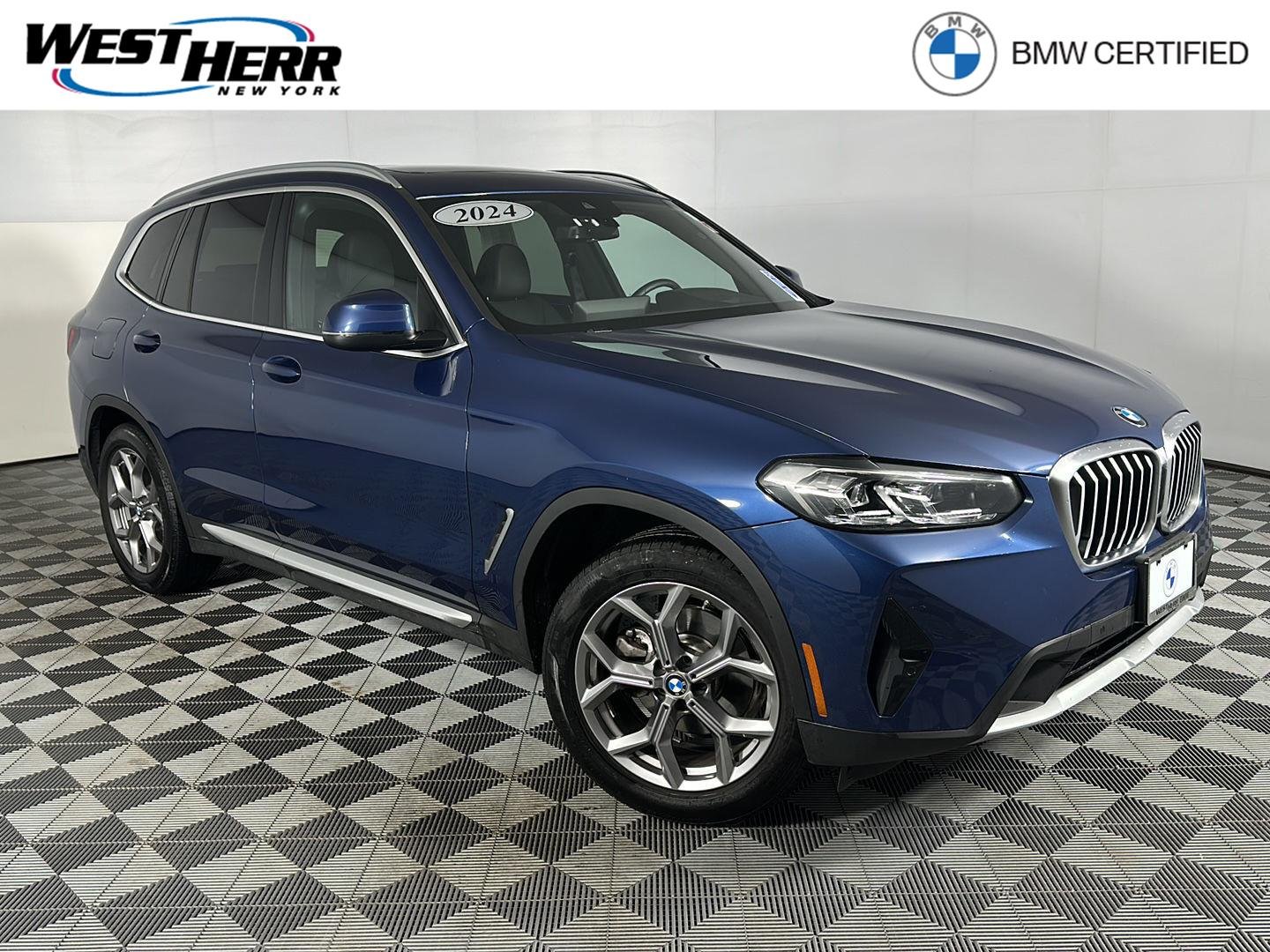Certified Used 2024 Phytonic Blue Metallic BMW xDrive30i image 1