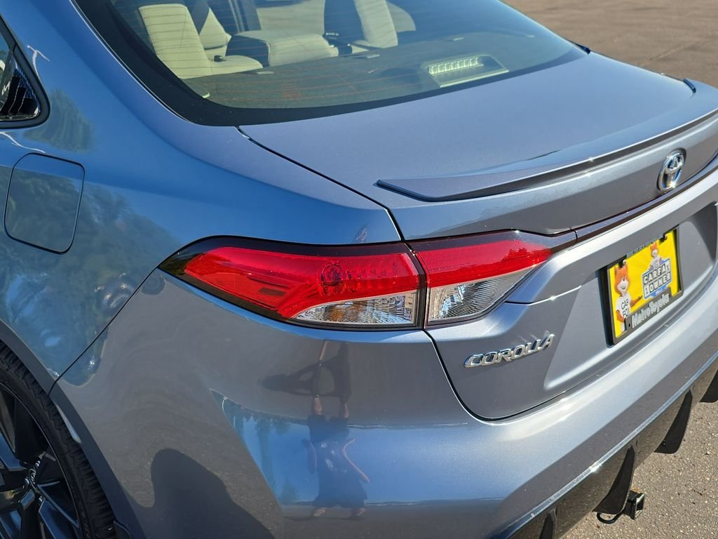 Certified Used 2023 Blue Toyota SE image 35