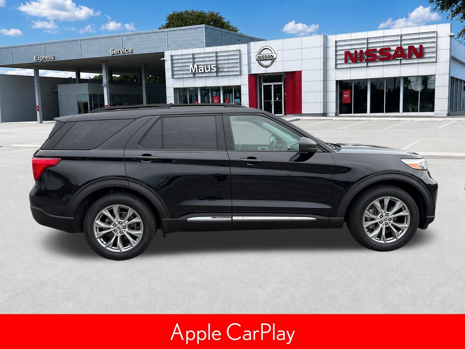 Used 2021 Black Ford XLT image 3