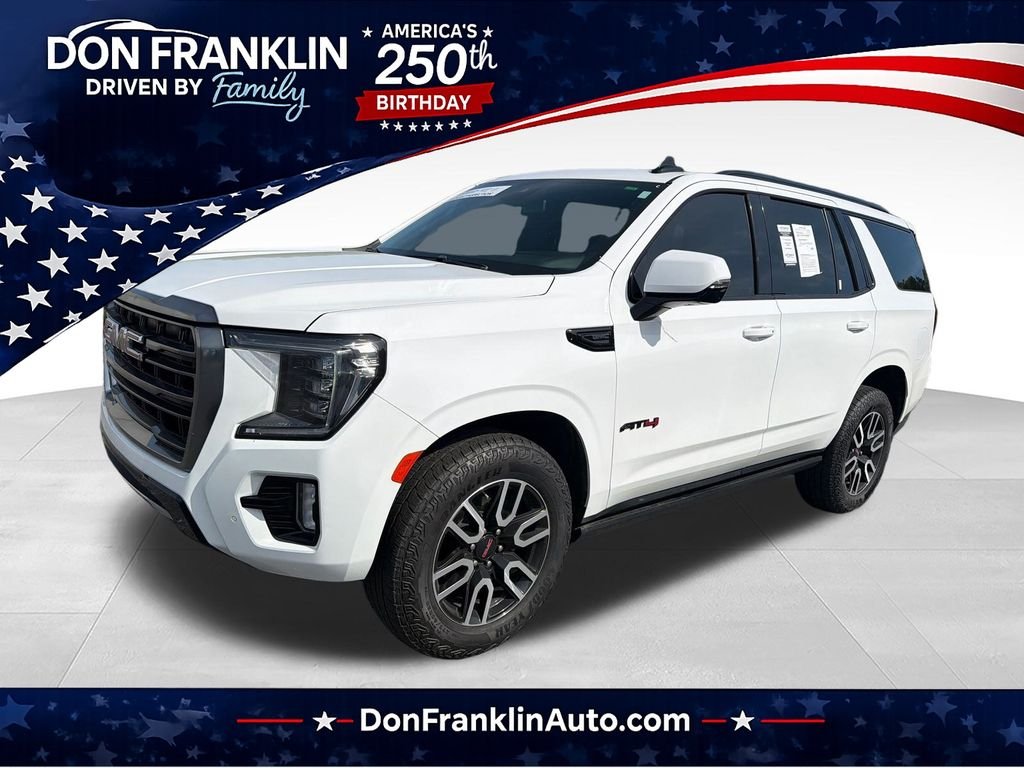 Used 2023 White GMC AT4 image 1