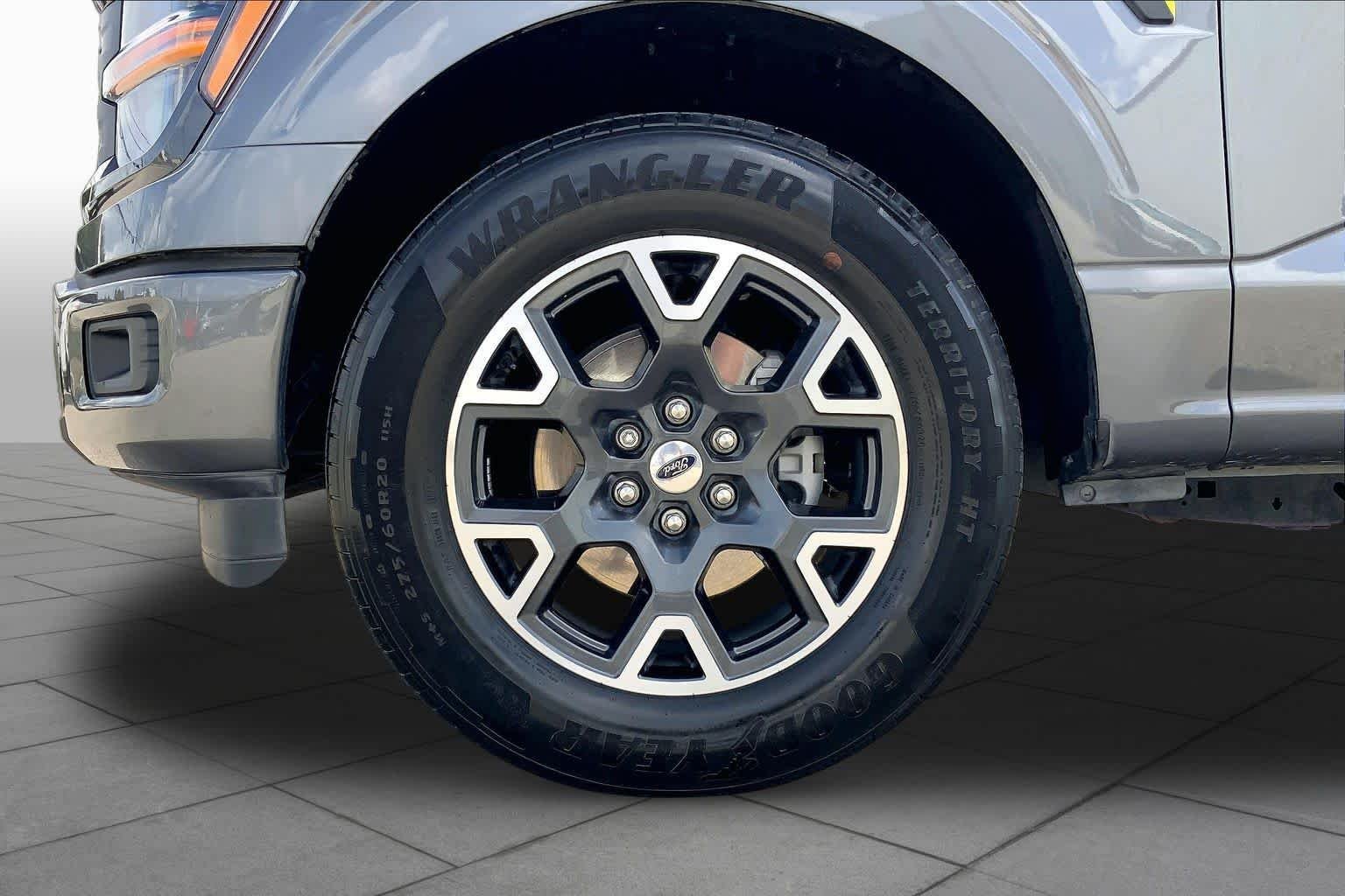 Used 2024 Light Blue Clearcoat Metallic Ford STX image 11