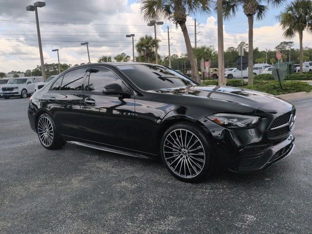 Used 2023 Black Mercedes-Benz C 300 image 2