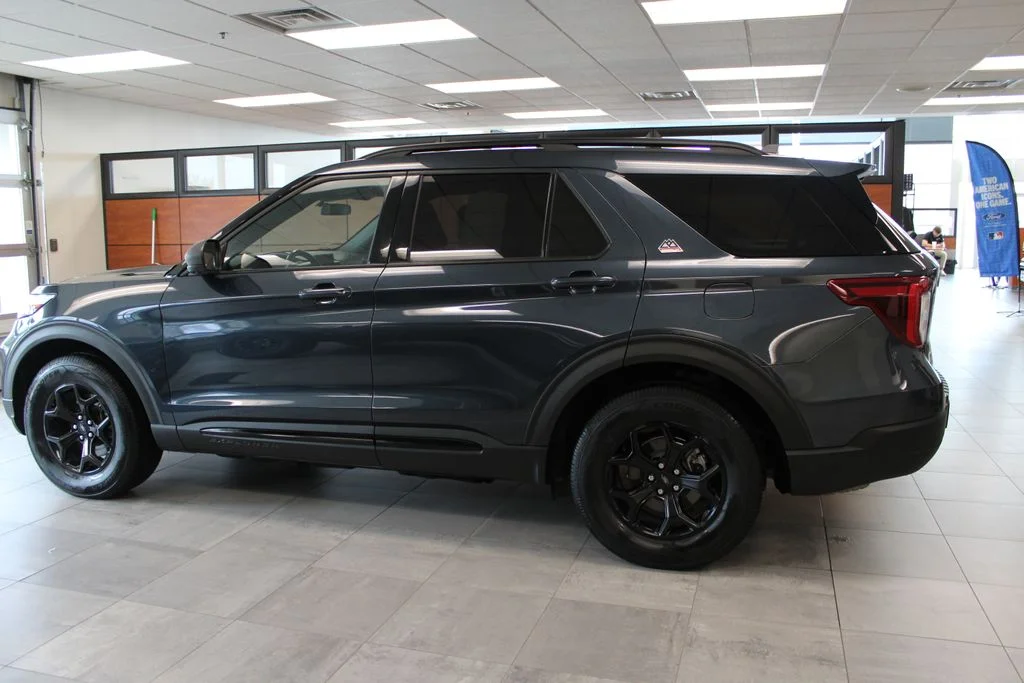 Certified Used 2022 Stone Blue Metallic Ford Timberline image 2