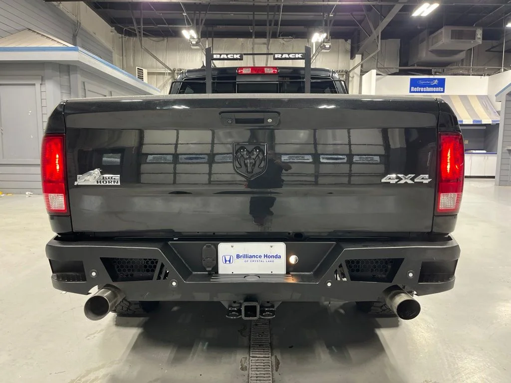 Used 2017 Brilliant Black Crystal Pearlcoat Ram Big Horn image 7
