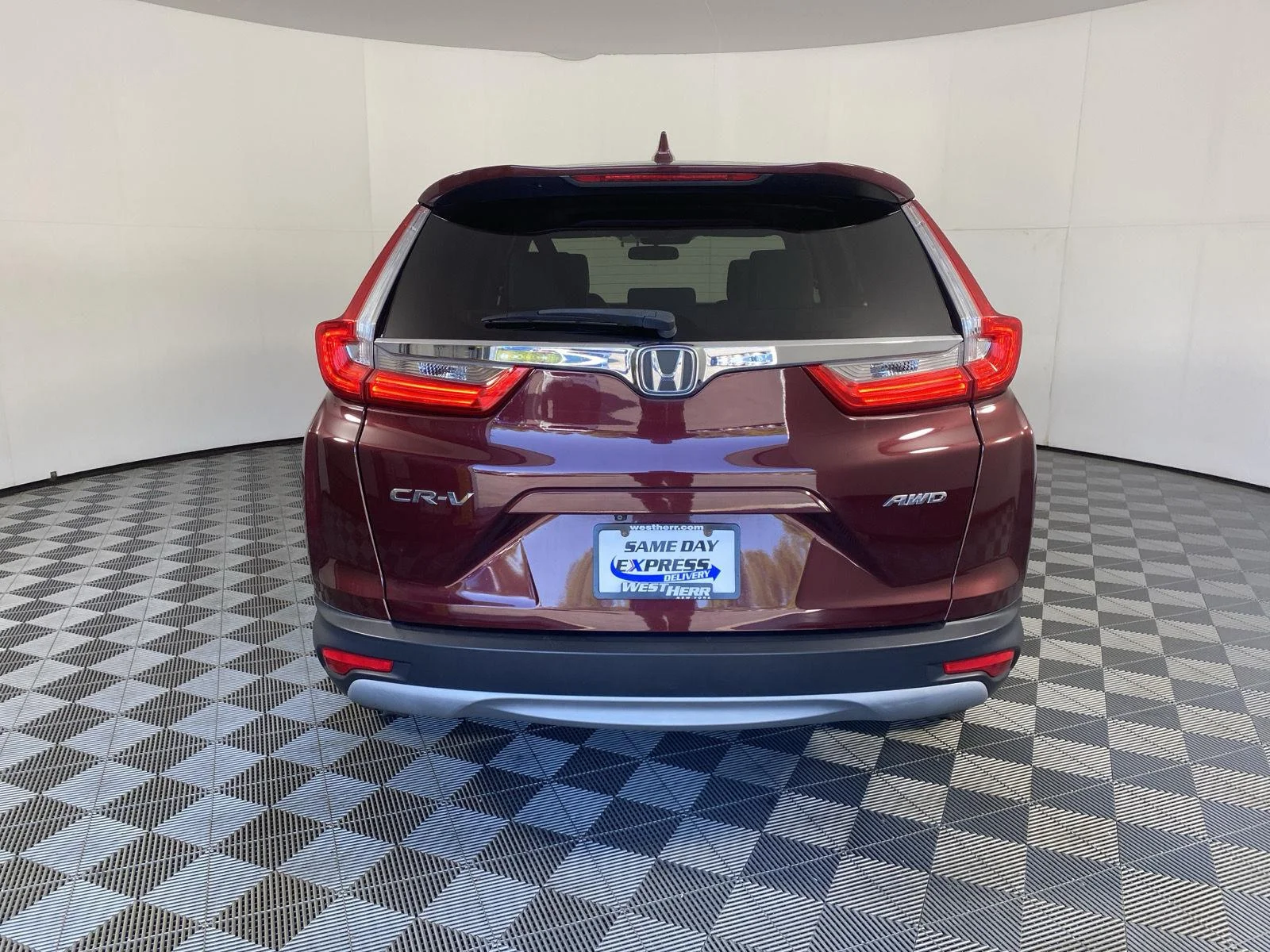 Used 2019 Basque Red Pearl II Honda EX image 6