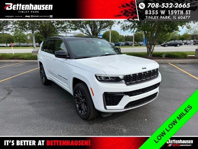 Used 2026 Bright White Clearcoat Jeep Summit image 6