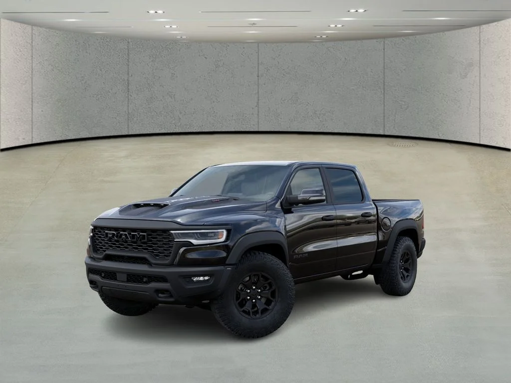 New 2026 Diamond Black Crystal Pearl-Coat Exterior Paint RAM RHO image 1