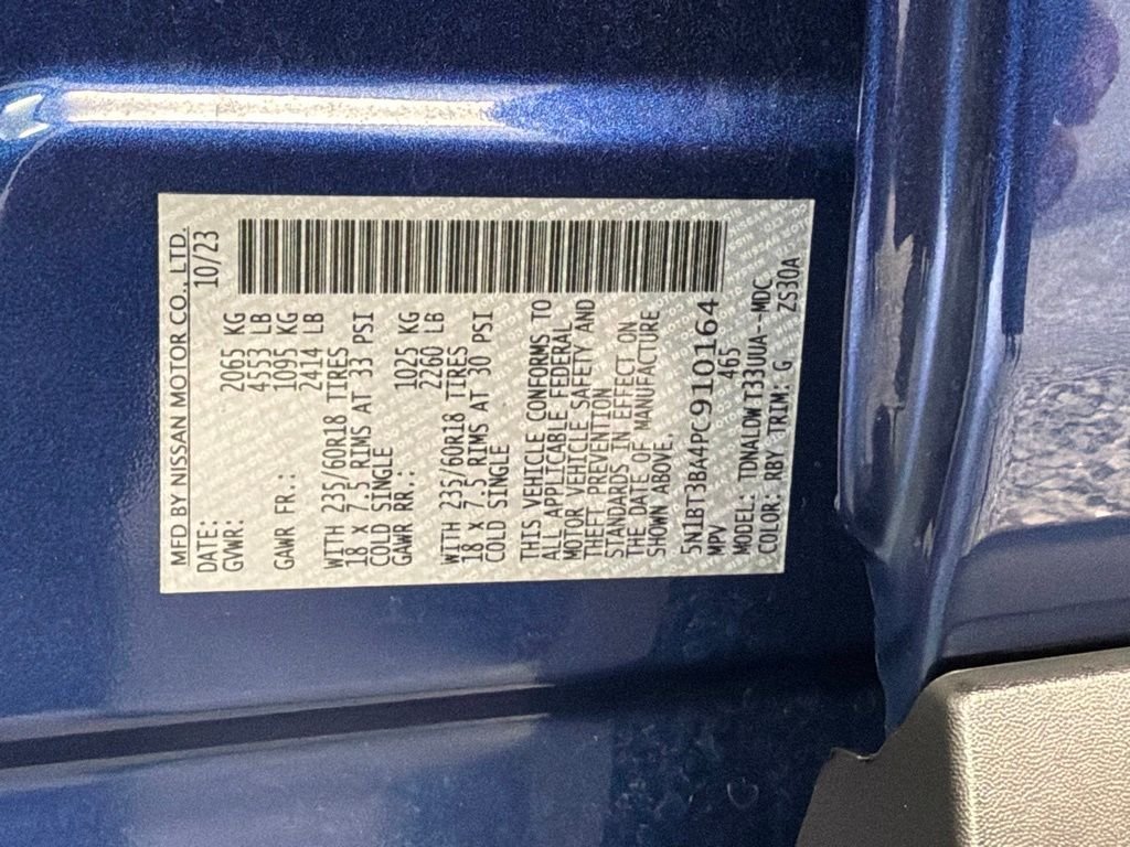 Used 2023 Blue Nissan SV image 31